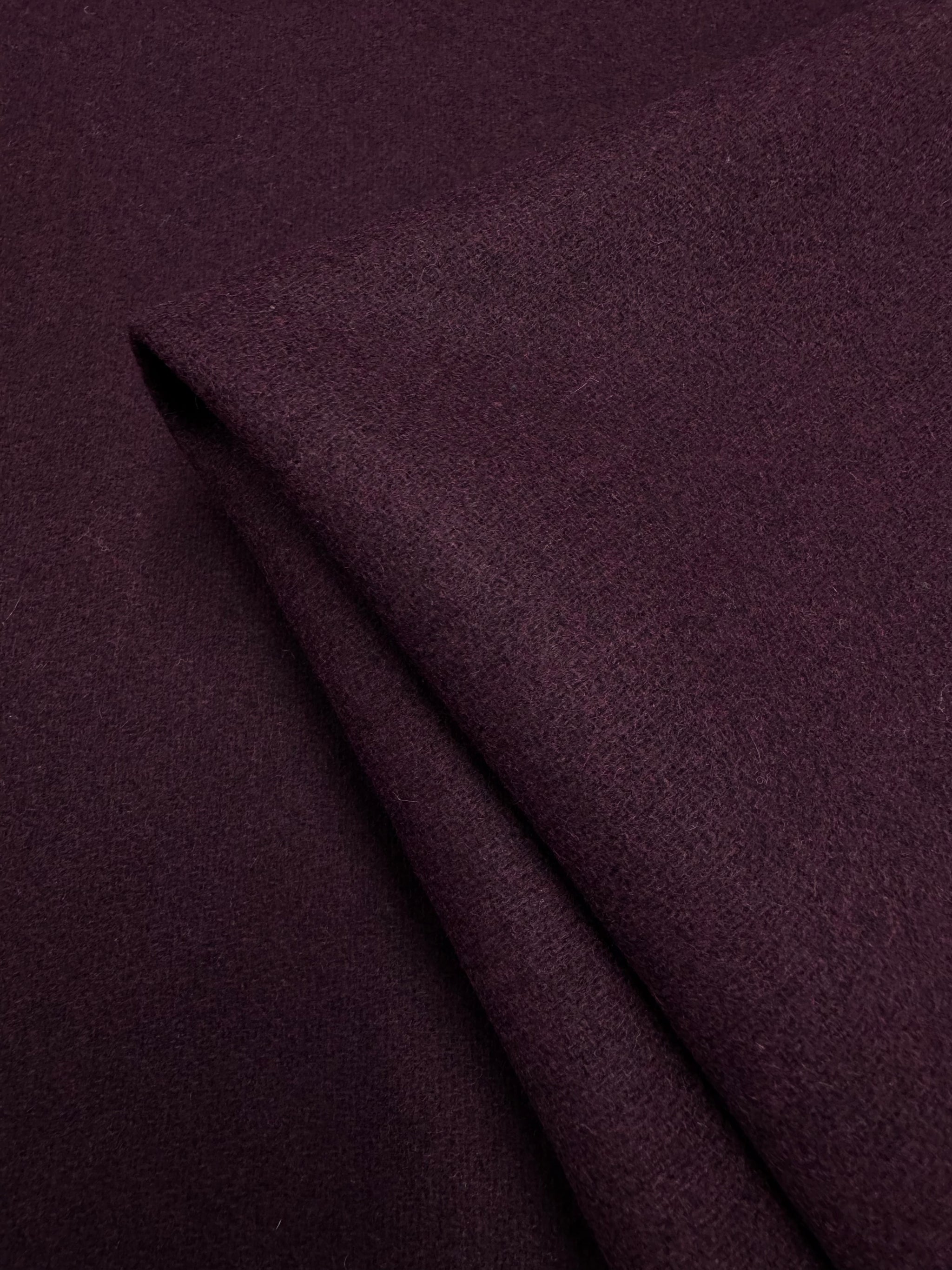 Melton Wool - Bitter Chocolate - 150cm