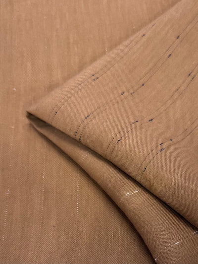 Stretch Linen Twill - Caramel - 145cm