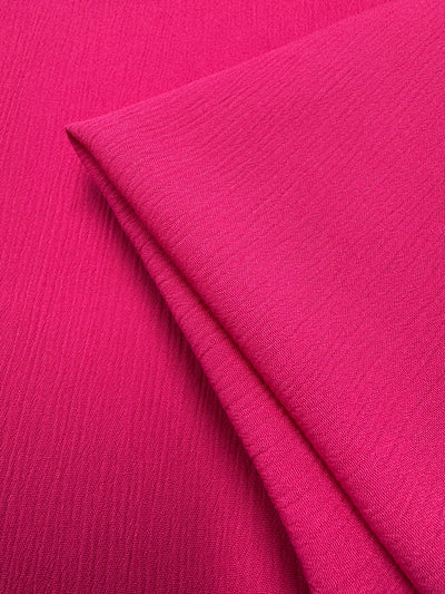 Crinkled Rayon - Pink - 145cm