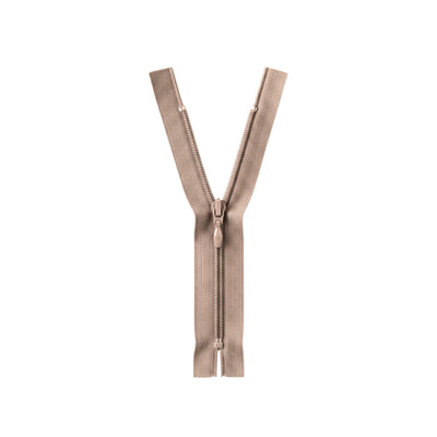 Invisible Zip - Glazed Taupe