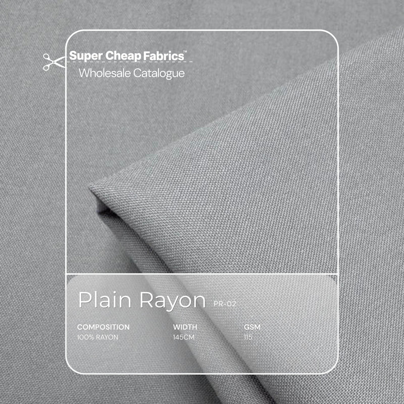 Plain Rayon Wholesale