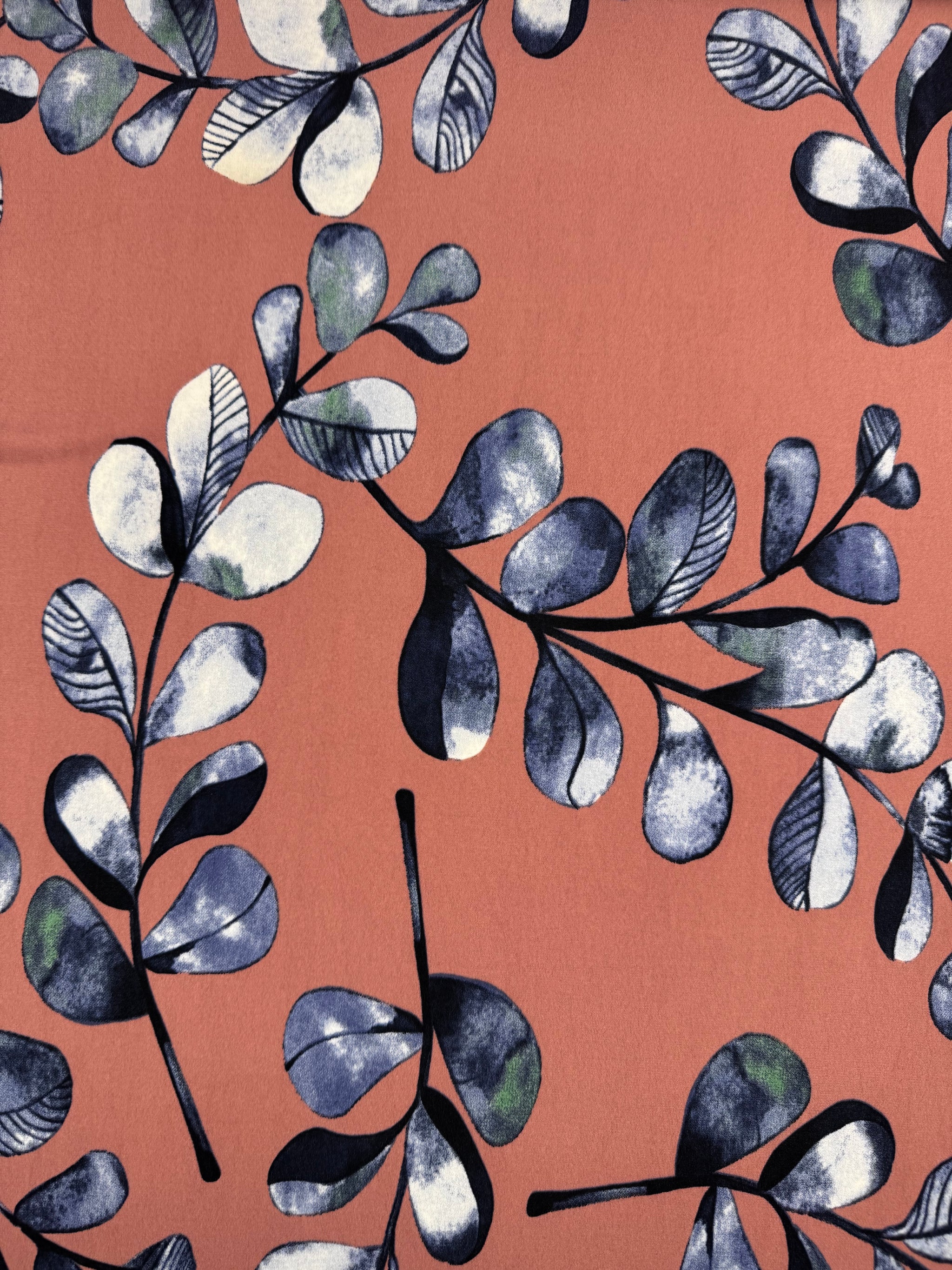 Printed Lycra - Blush Botanica - 148cm