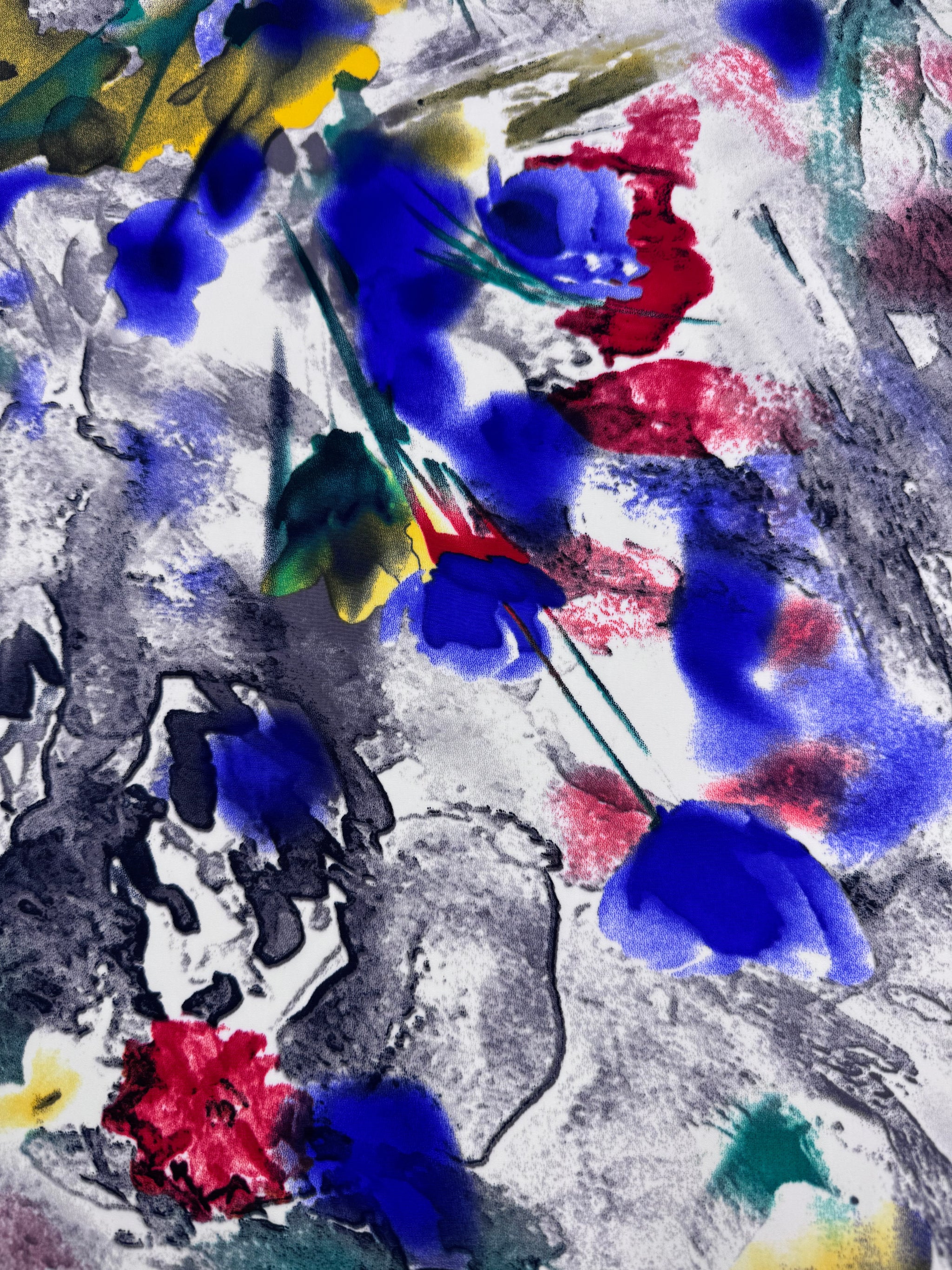 Microfibre - Ink Meadow - 150cm