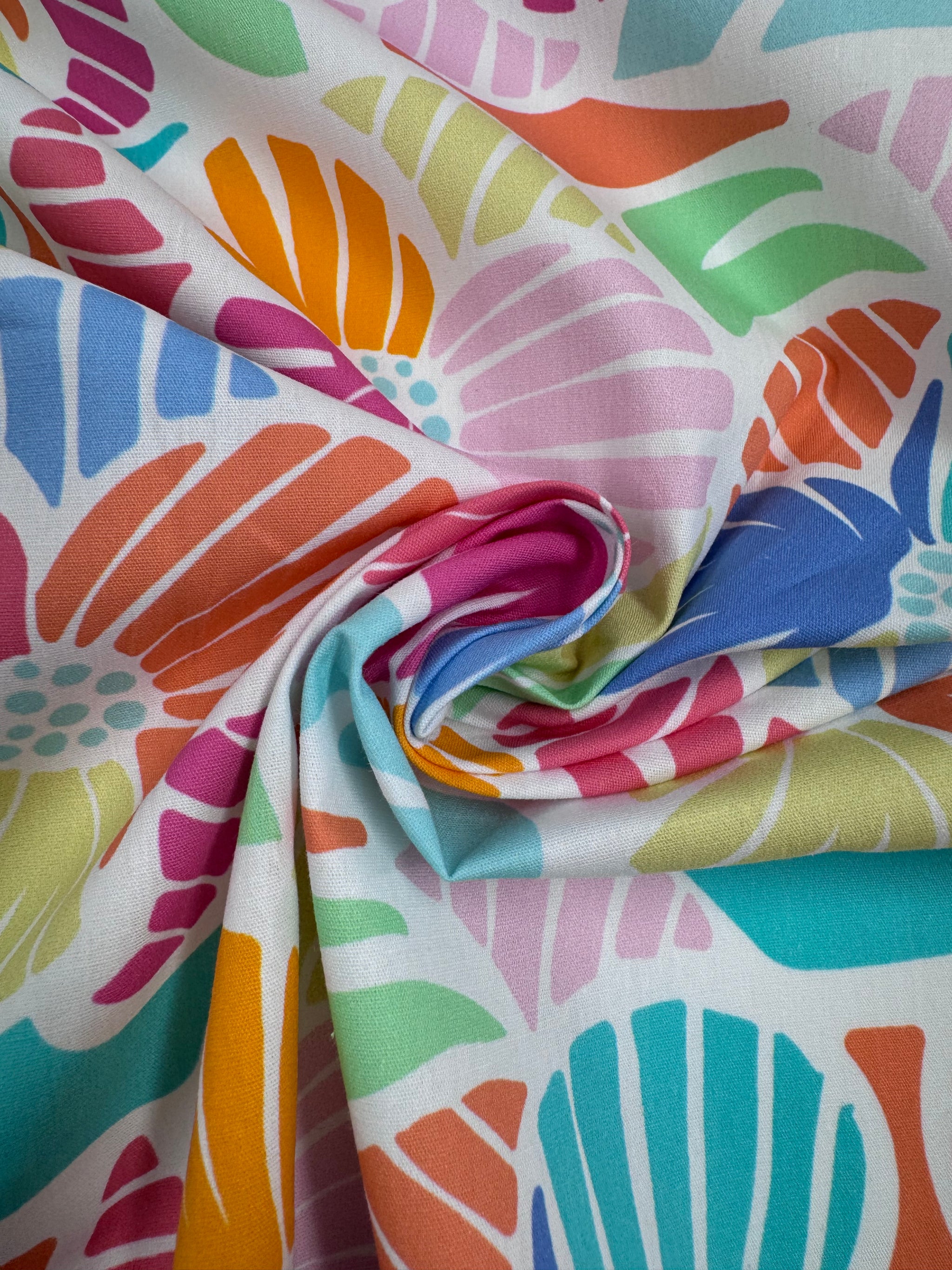Printed Cotton - Petro Florals- 150cm