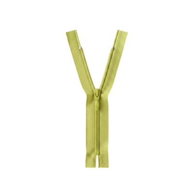 Invisible Zip - Apple Green