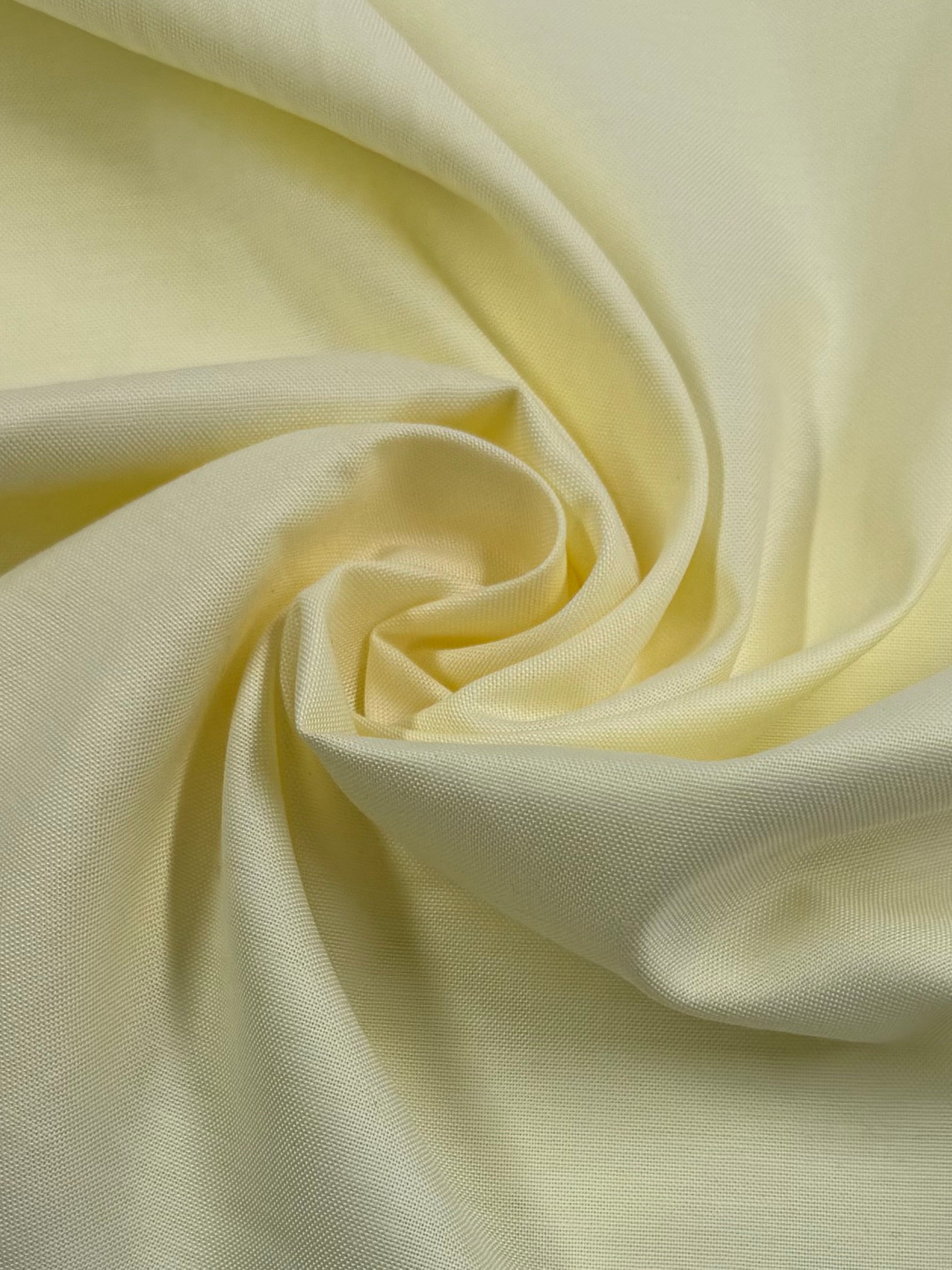 Oxford Cotton - Lemon - 146cm