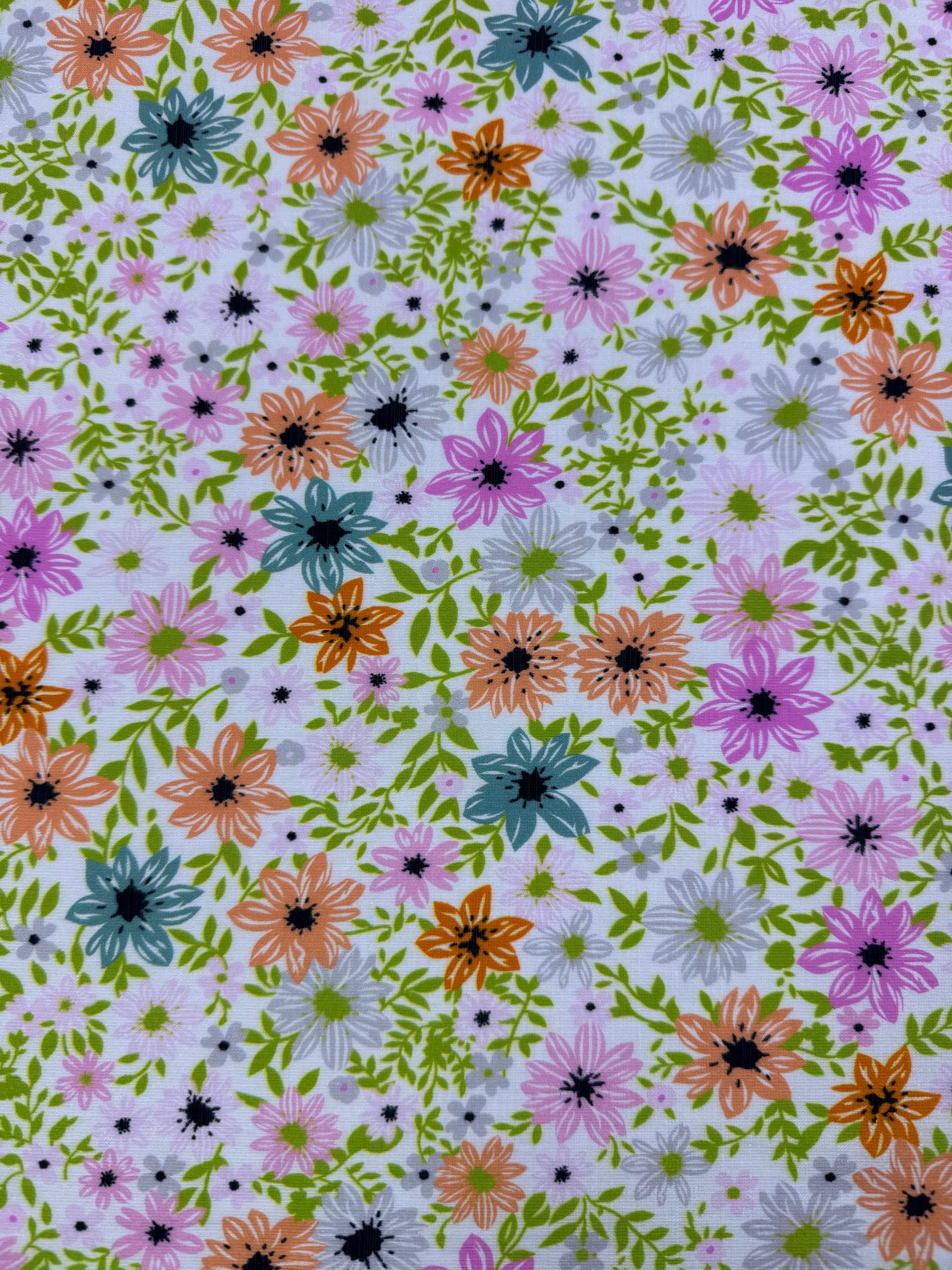Linen Blend - Bush Daisy - 152cm