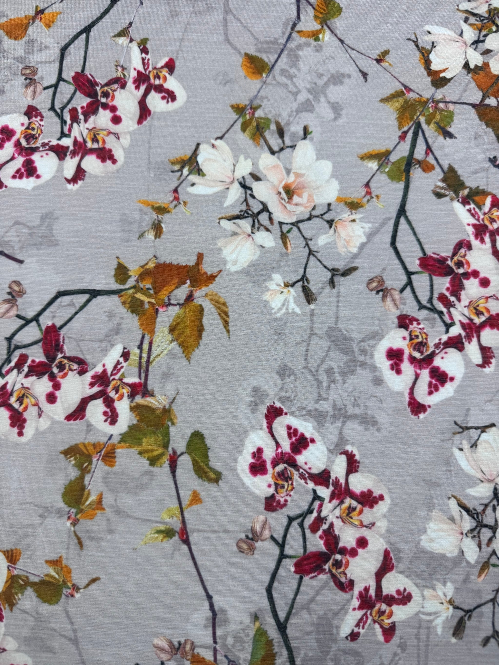 Designer Printed Lycra -  Blush Orchid - 148cm