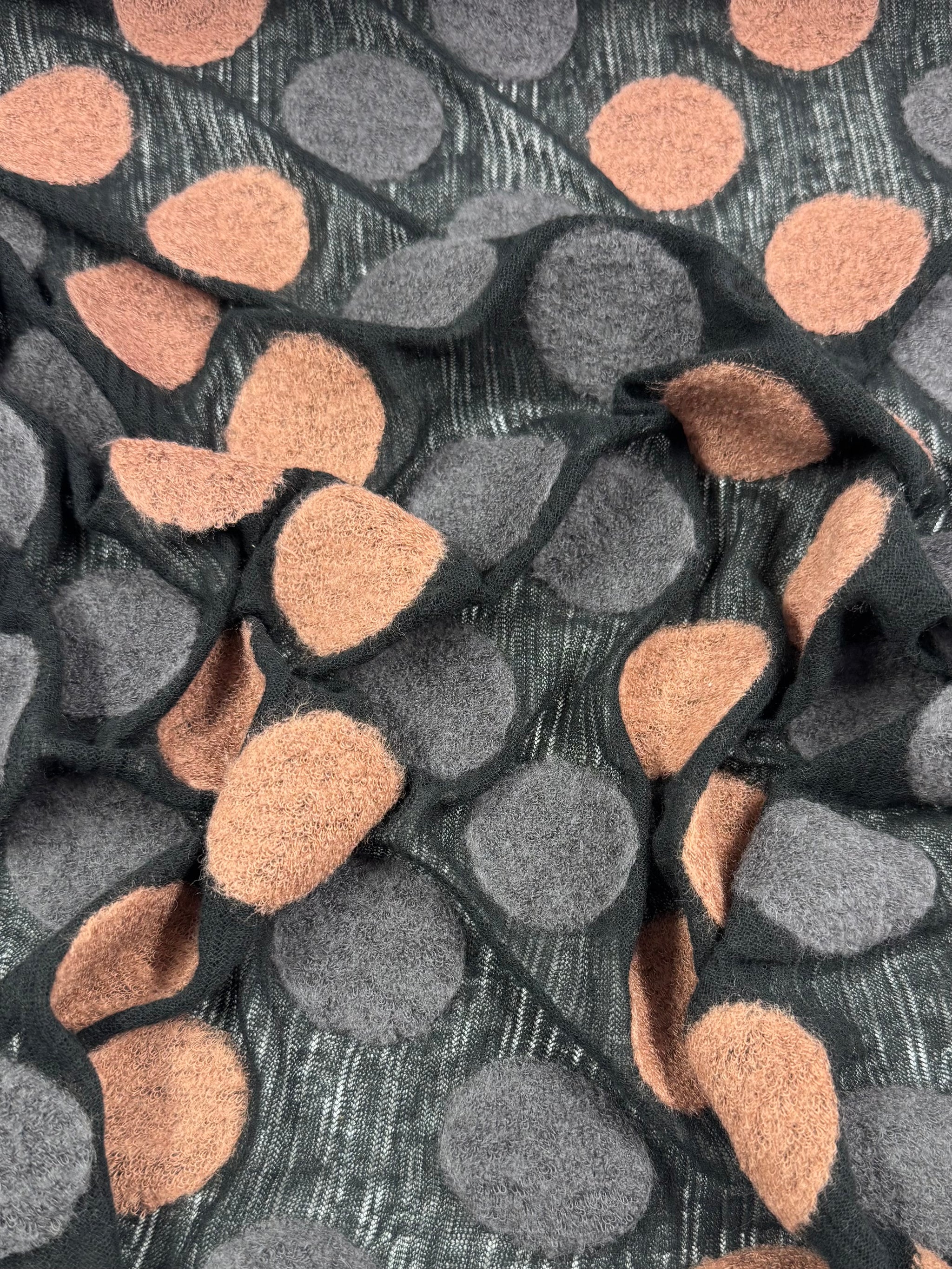 Flocked Wool Jersey - 175cm