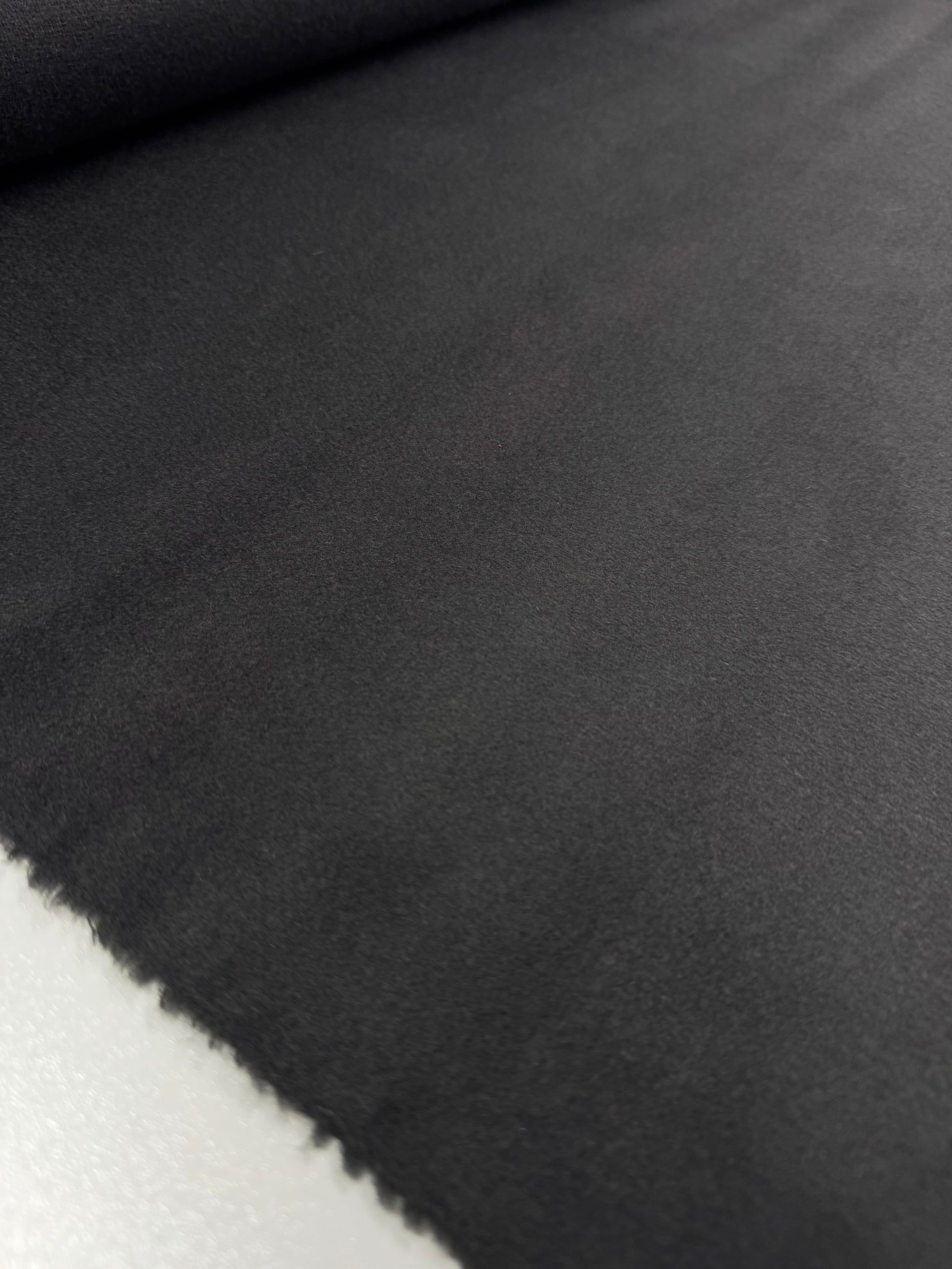 Wool Cashmere - Charcoal - 146cm