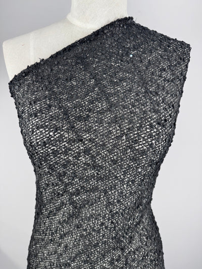 Textured Knit - Sequin Bump - 135cm
