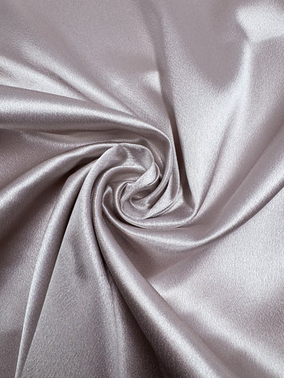 Almond Peach satin back crepe fabric