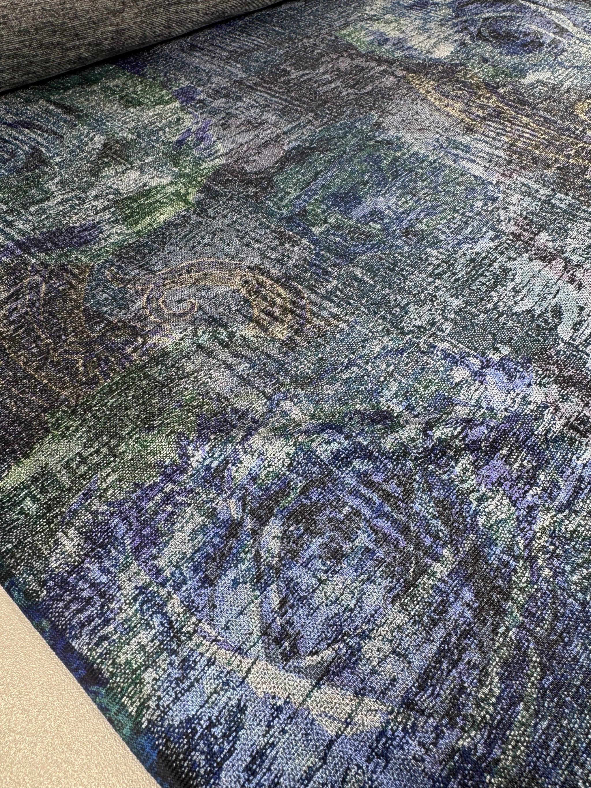 Metallic Knit Jersey - Mercury Wash 140cm
