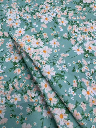 Printed Cotton - Daisy Meadow - 150cm
