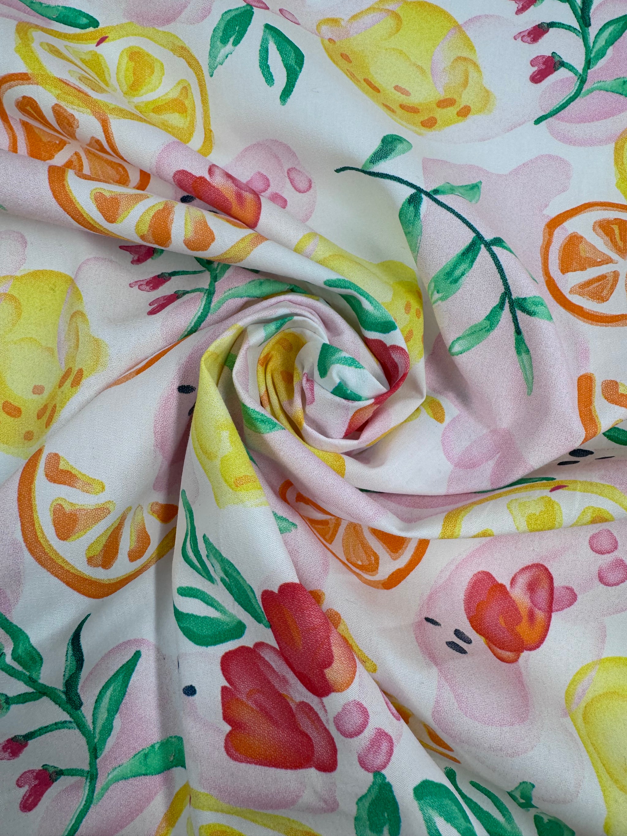Printed Cotton - Pastel Petal - 150cm