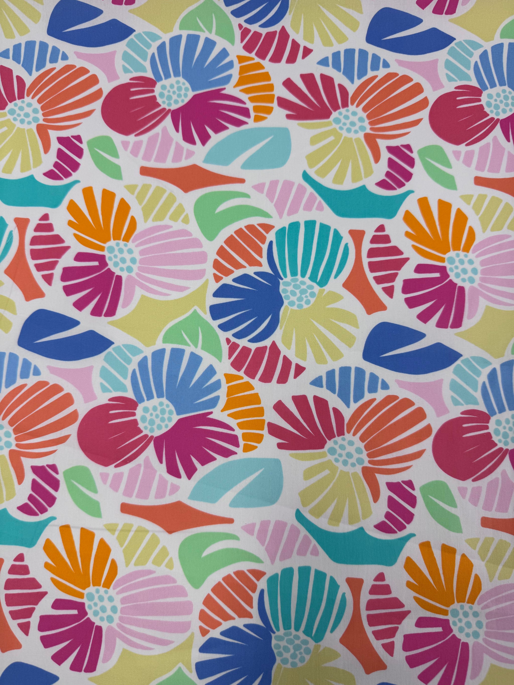 Printed Cotton - Petro Florals- 150cm