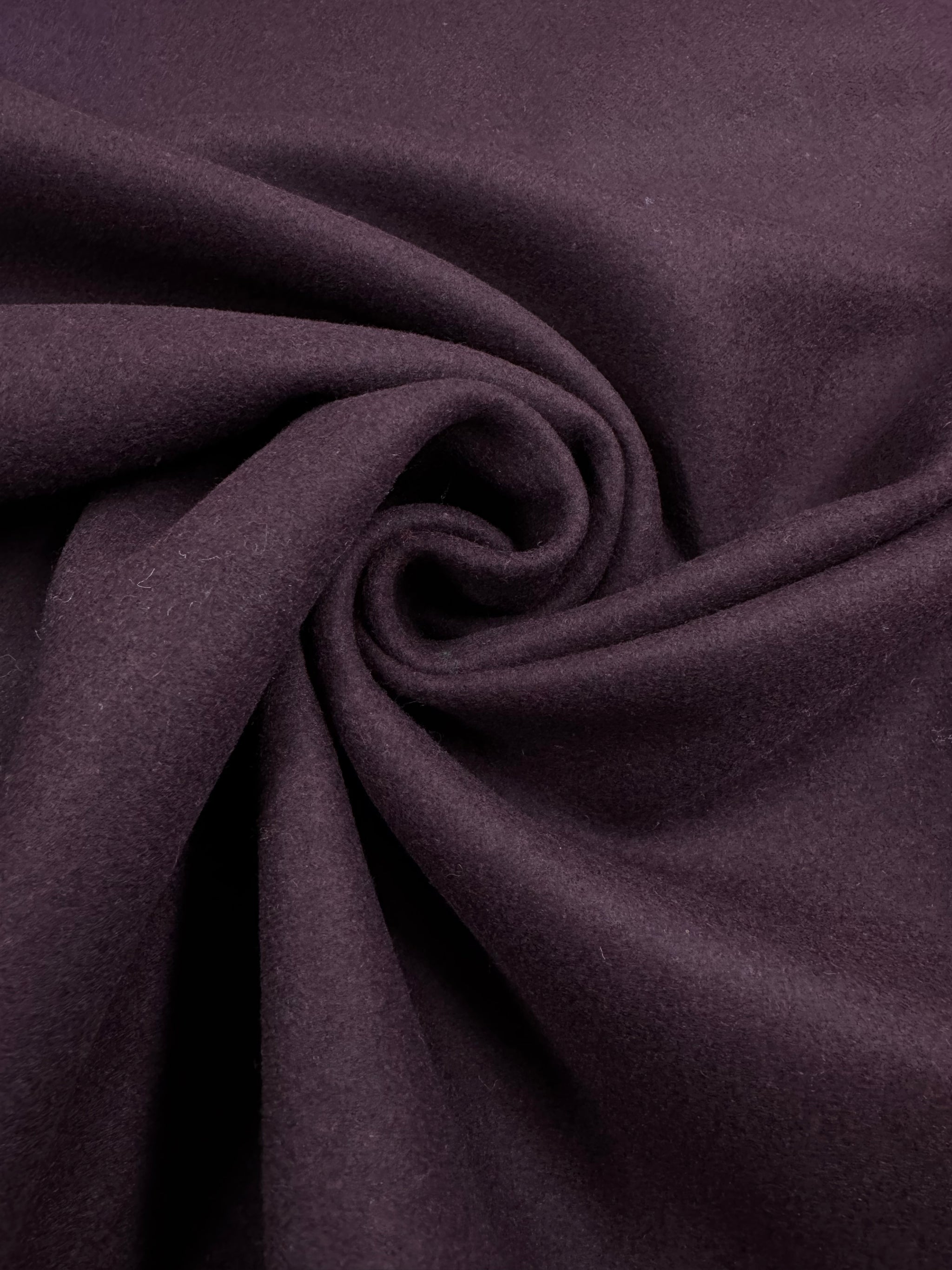 Melton Wool - Bitter Chocolate - 150cm
