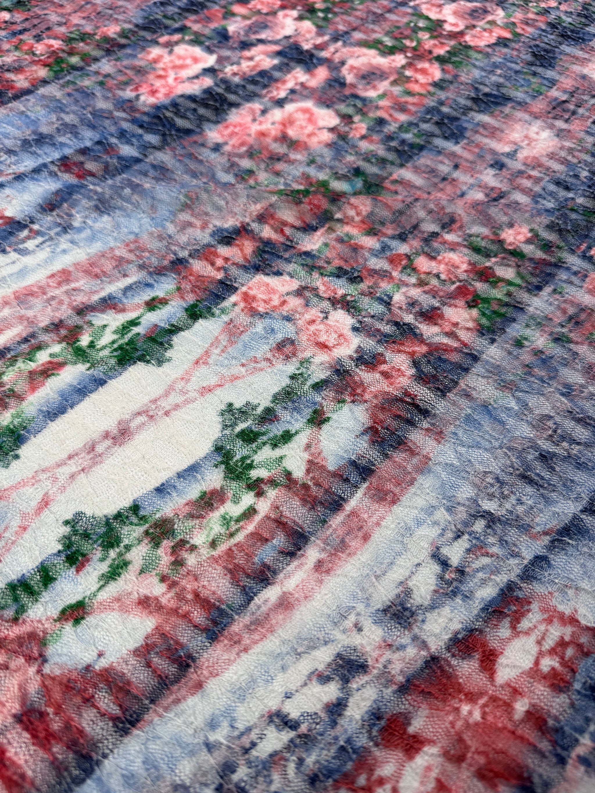 Designer Lace - Marble Mist - 135cm
