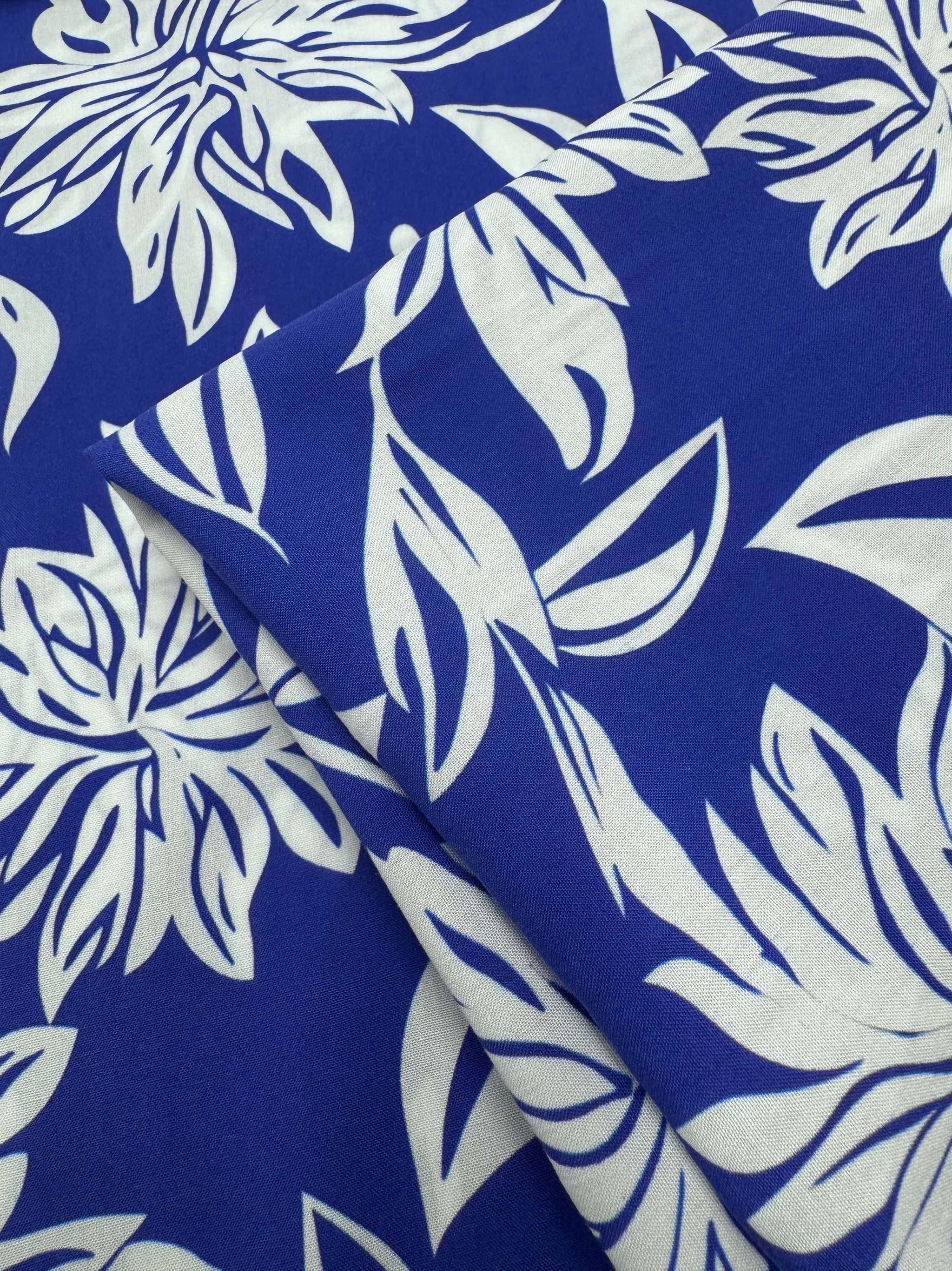 Silkyfall rayon - Ocean Bloom - 145cm