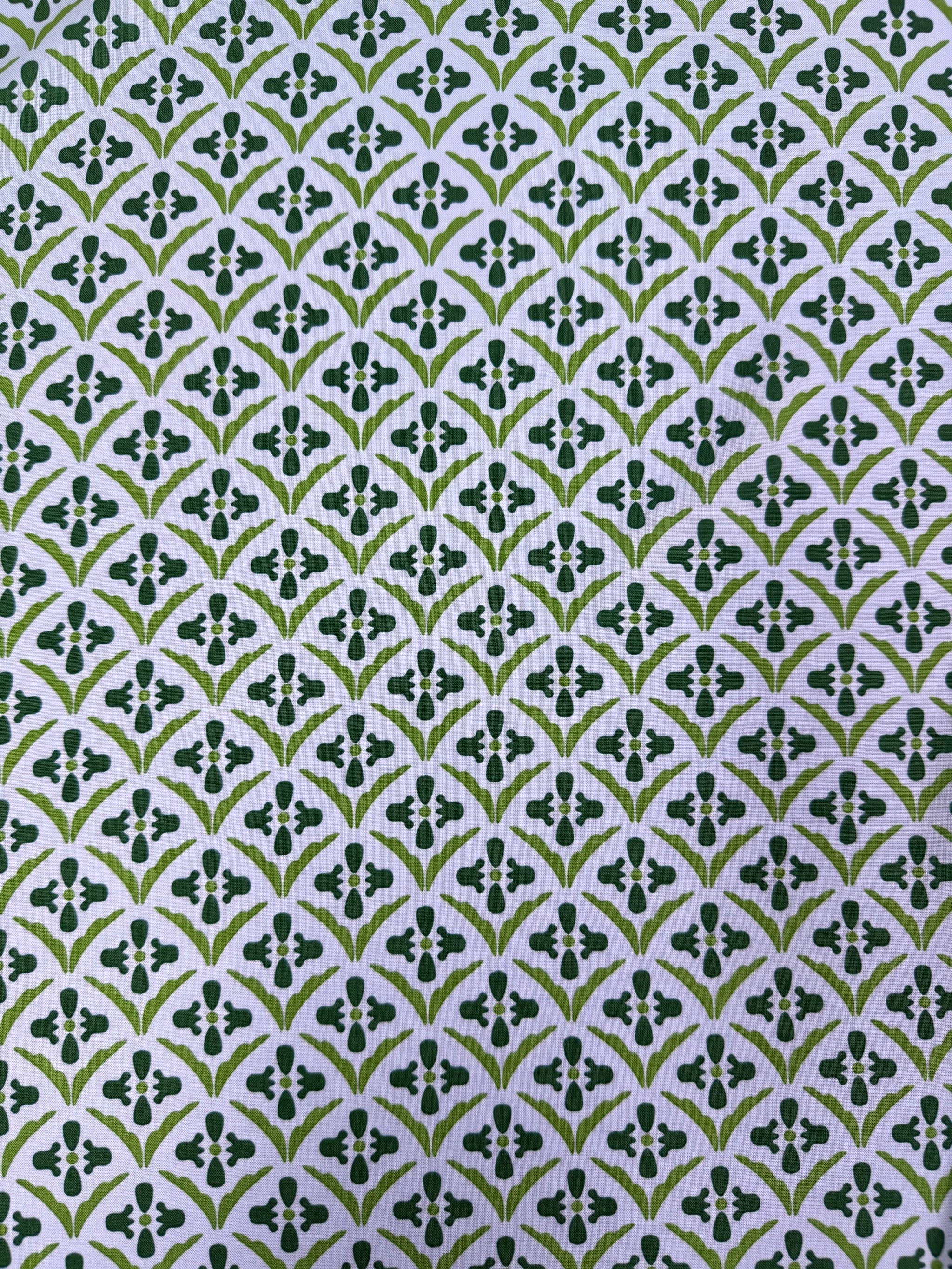 Mercerised Viscose  - Aqua Tile - 150cm