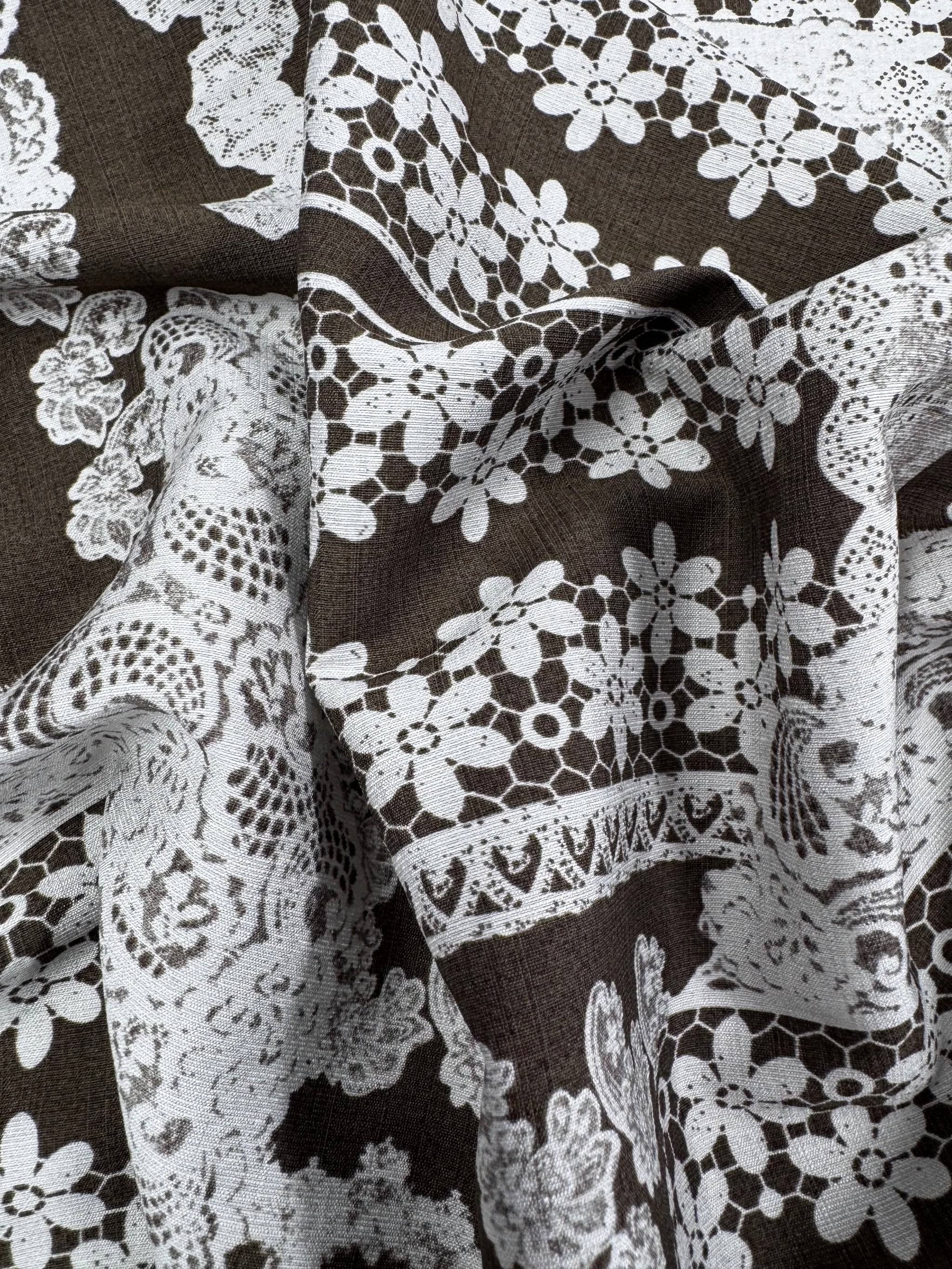 Linen Blend - Vintage Lace - 152cm