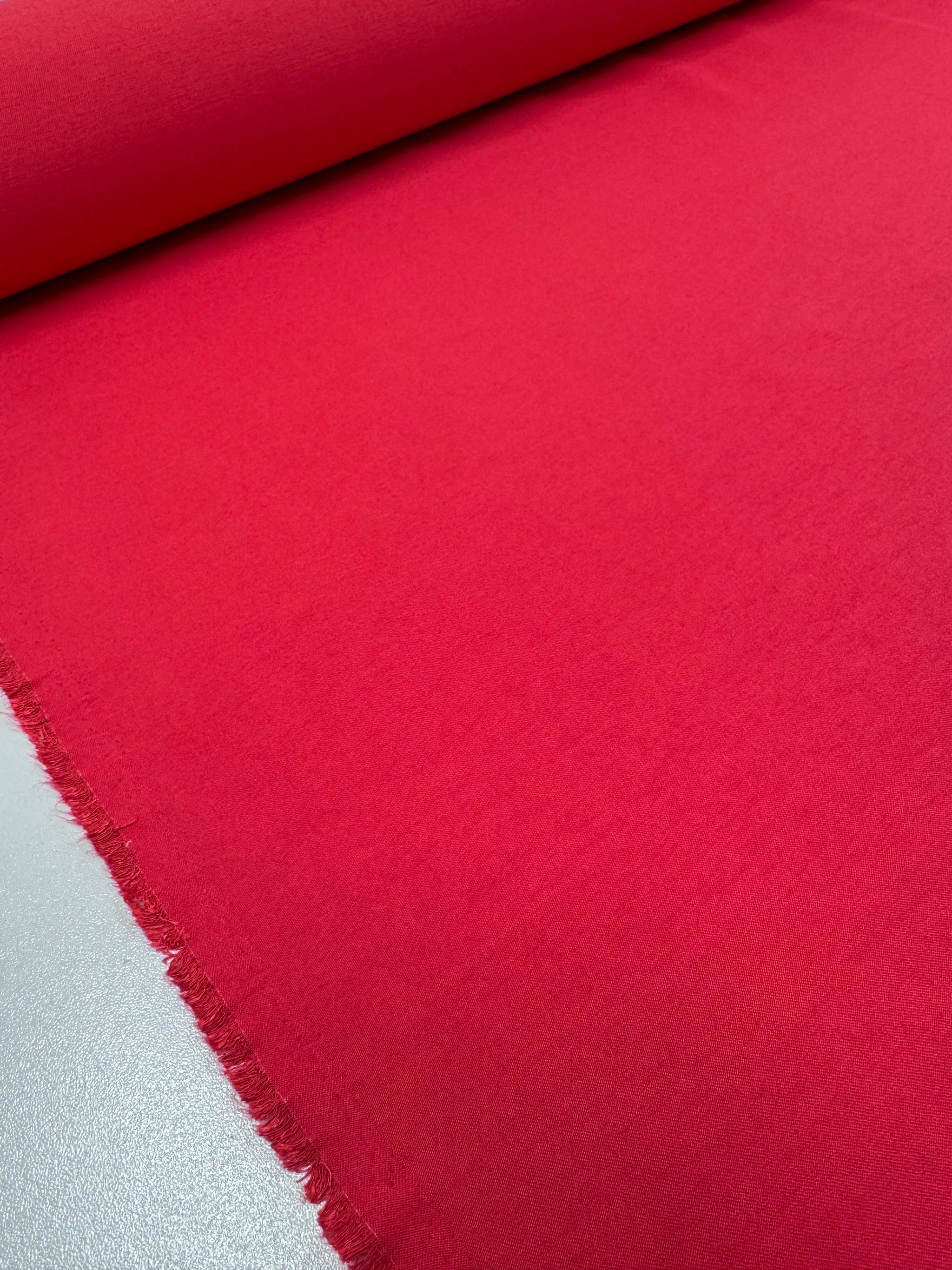 Stretch Bengaline - Scarlet - 142cm