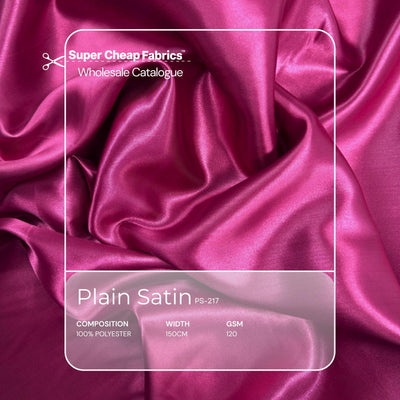 Plain Satin Wholesale