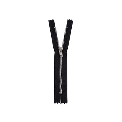 Closed Tail Zipper - Black - 25cm