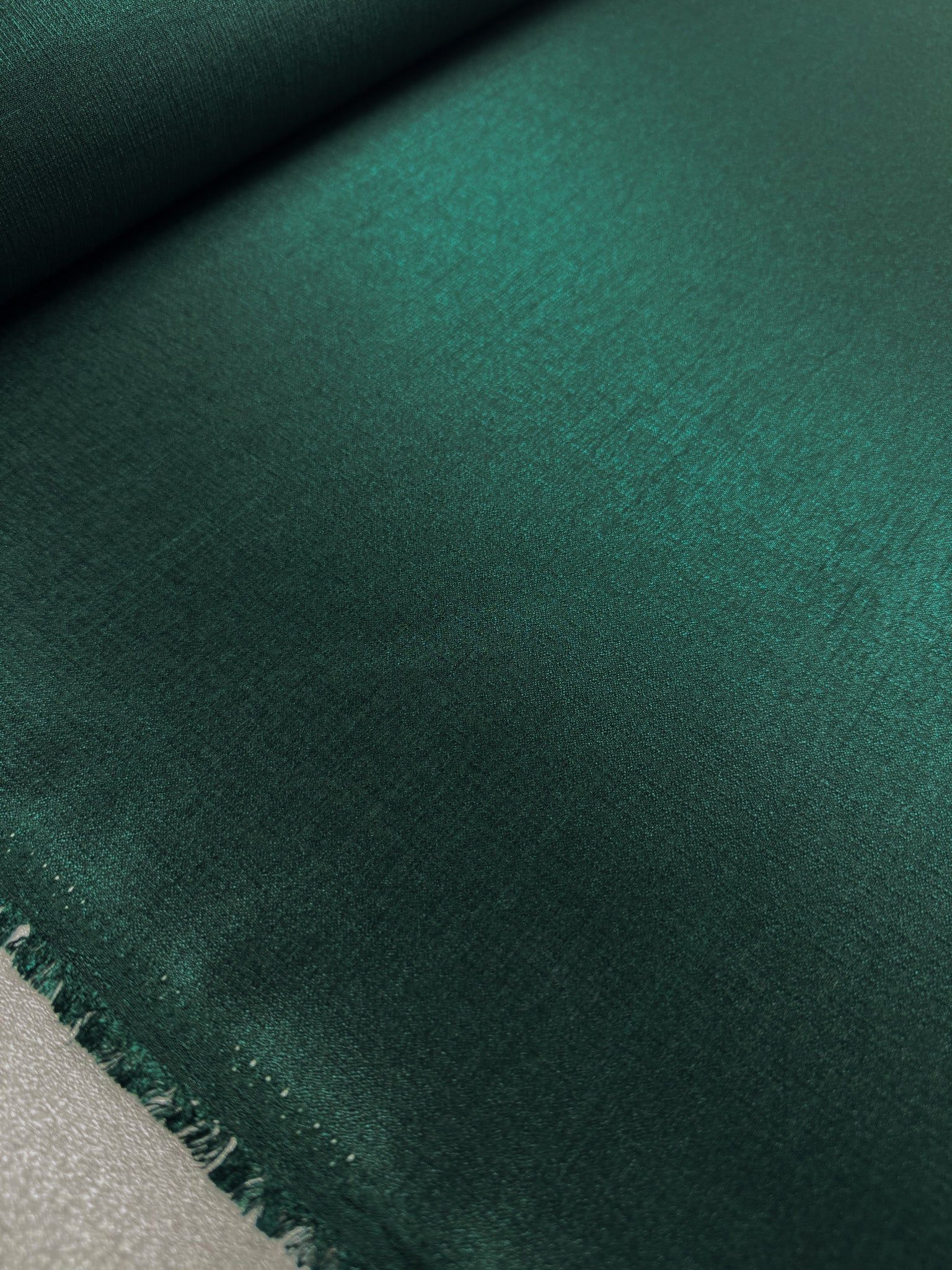 Lumiere Satin  - Hunter Green - 150cm
