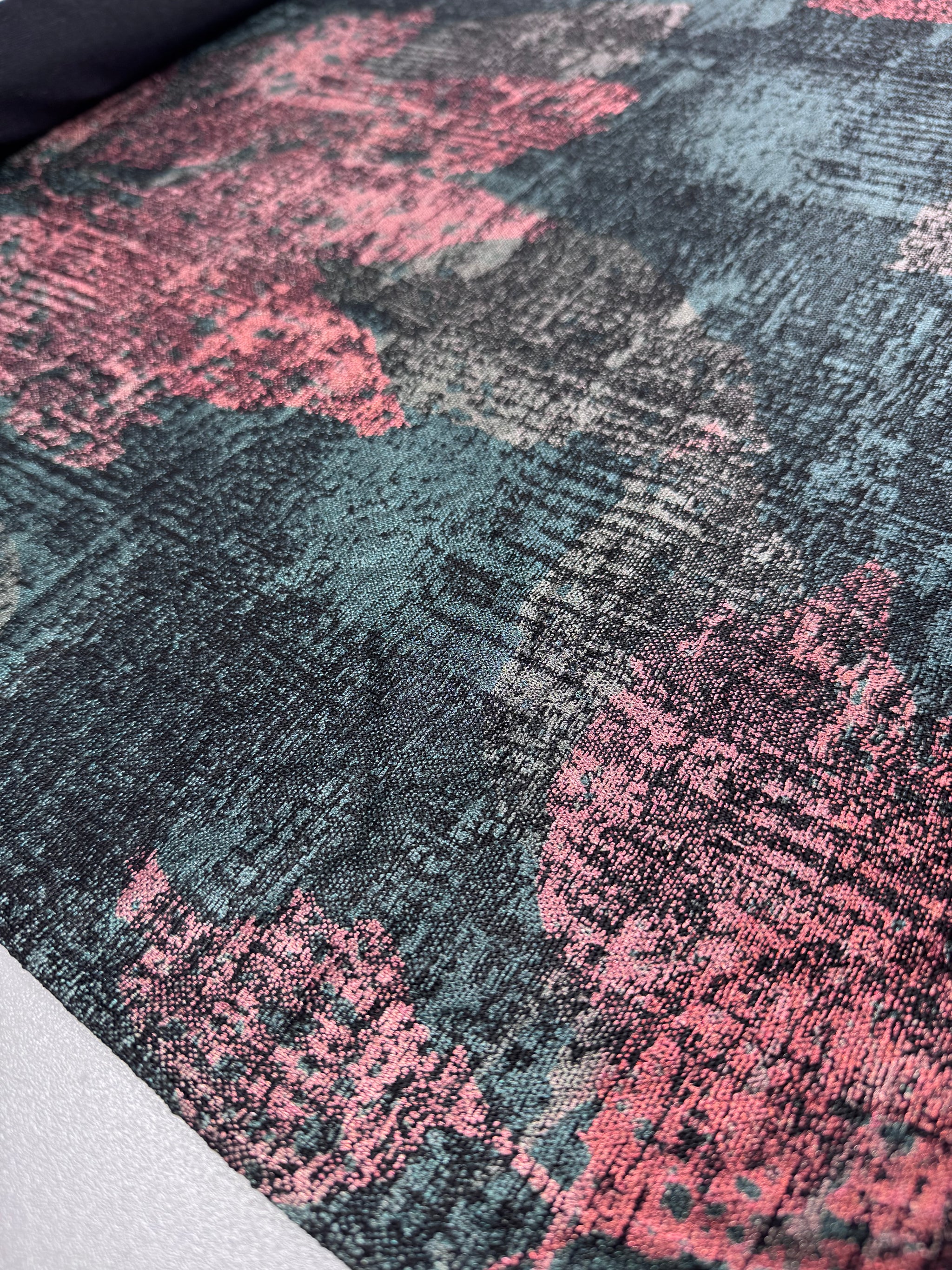Metallic Knit Jersey - Molten Alloy - 140cm