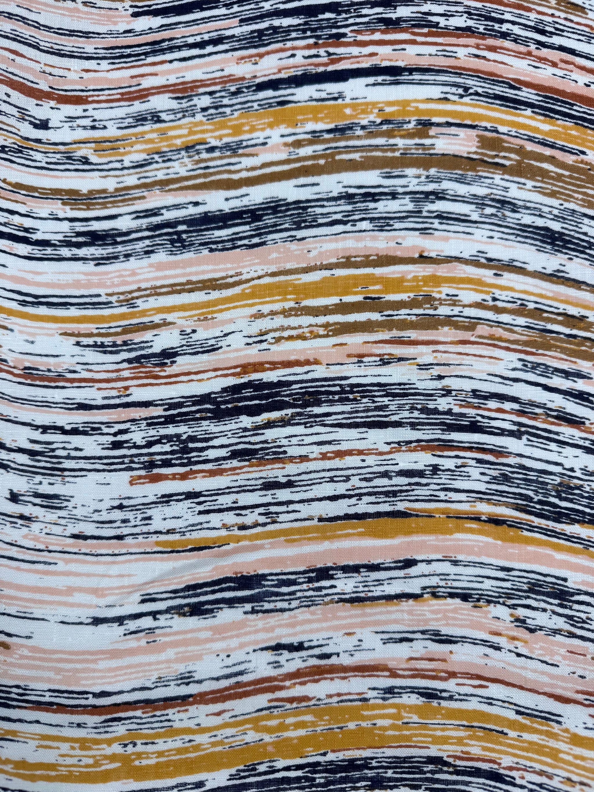 100% Pure Linen - Dune Flow - 140Cm