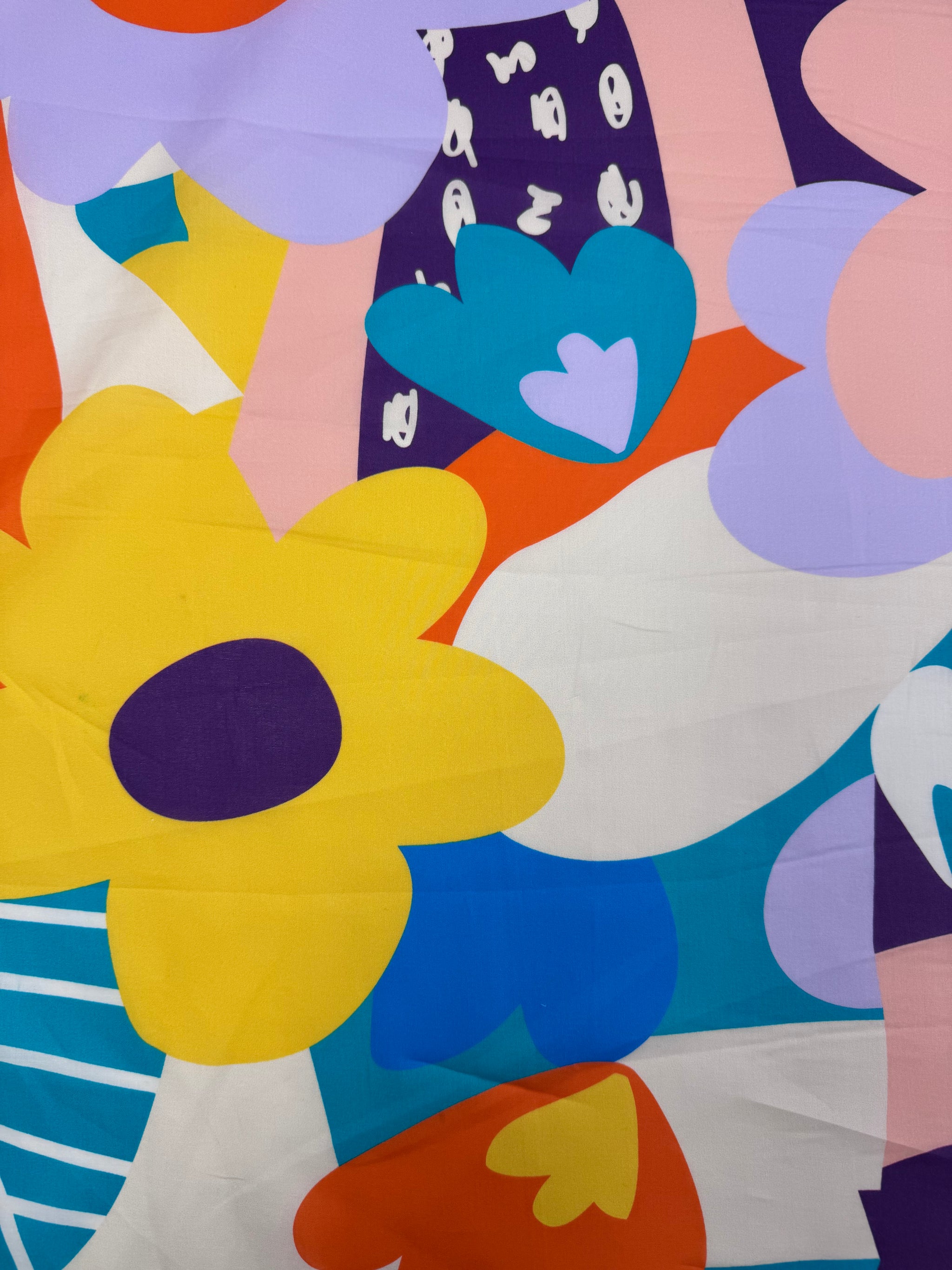Cotton Voile - Abstract Bloom - 145cm
