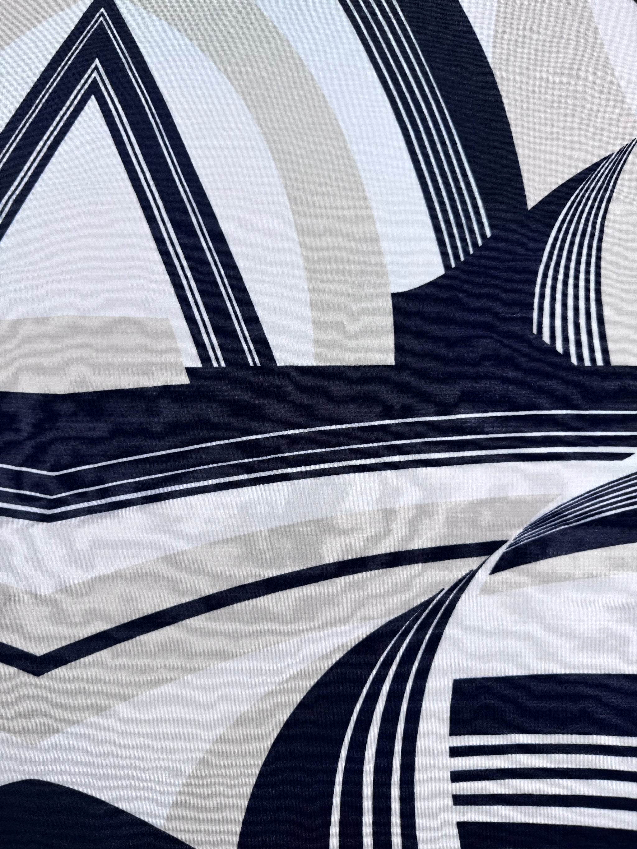 Viscose Knit - Monochrome - 140cm