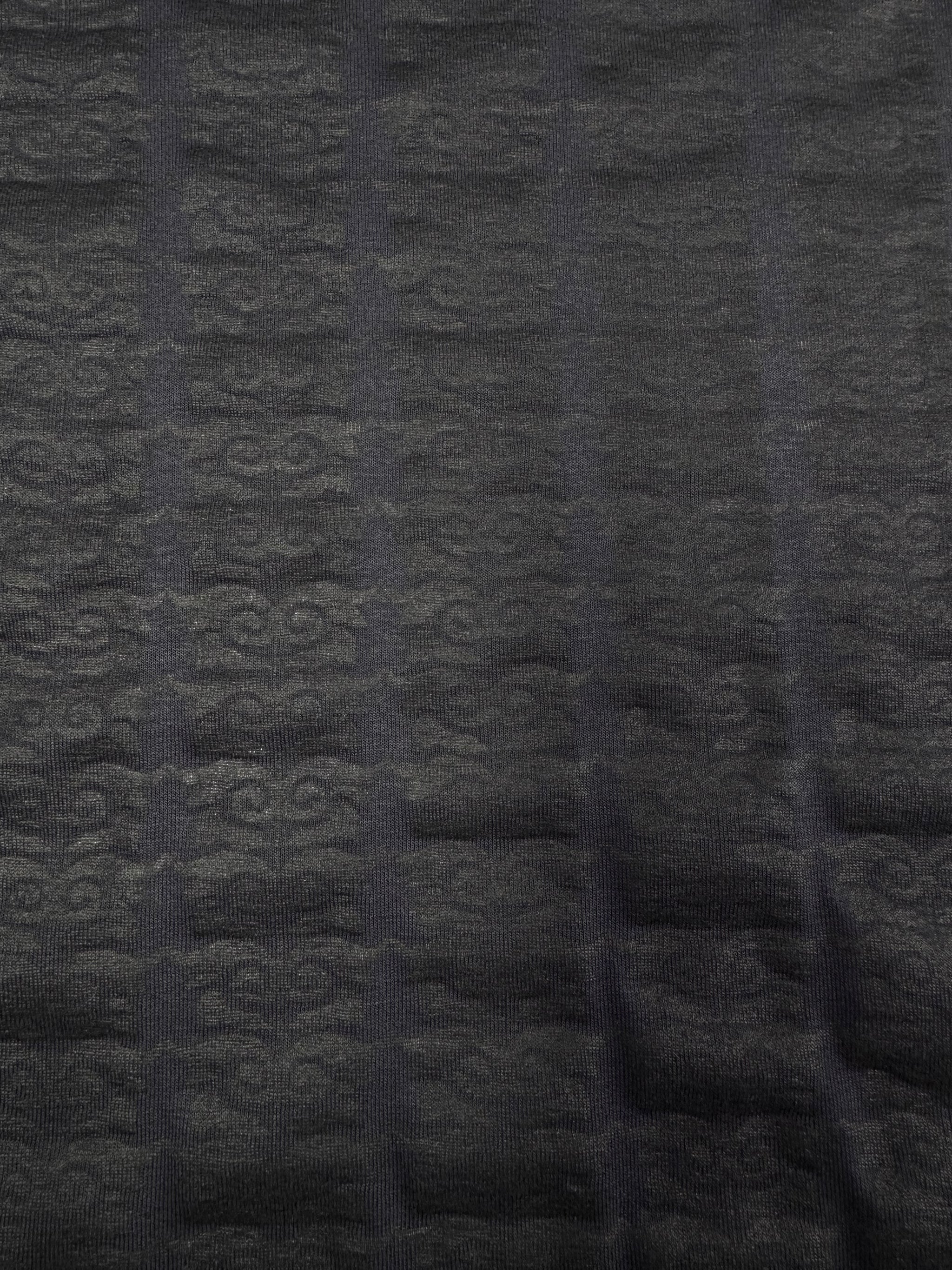 Viscose Knit - Midnight Embossed - 143cm