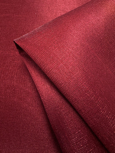 Lumiere Satin  - Burgundy - 150cm