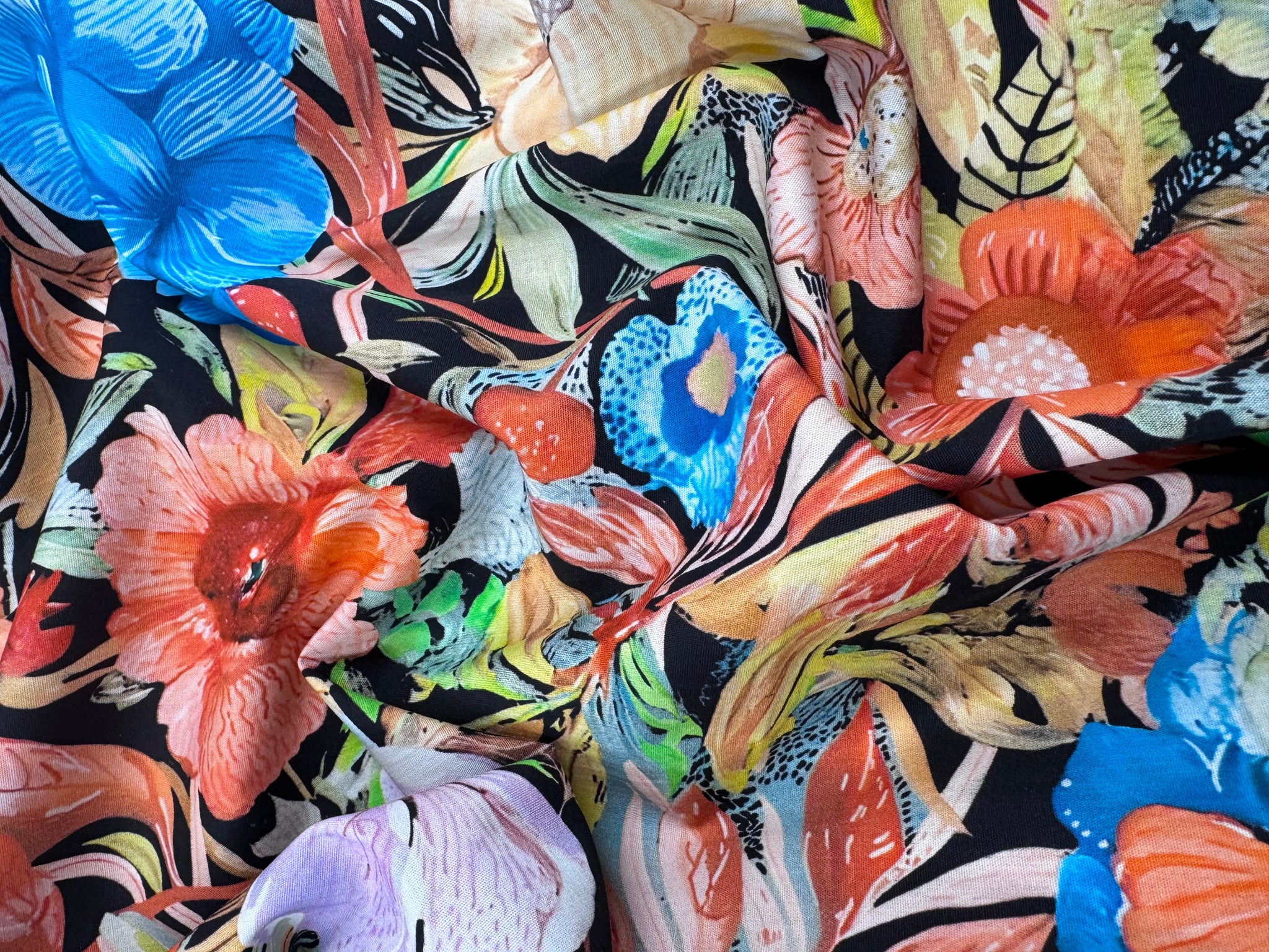 Printed Cotton - Jardin Eclatant  - 150cm