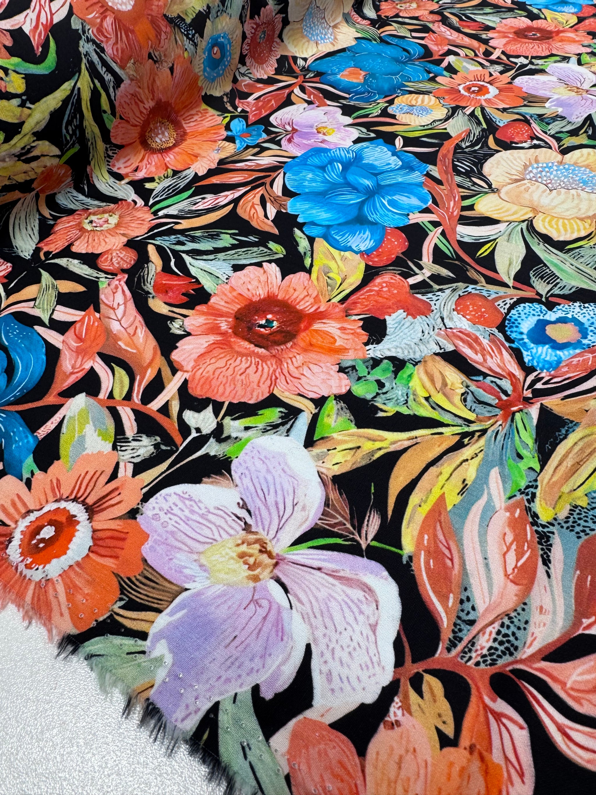 Printed Cotton - Jardin Eclatant  - 150cm