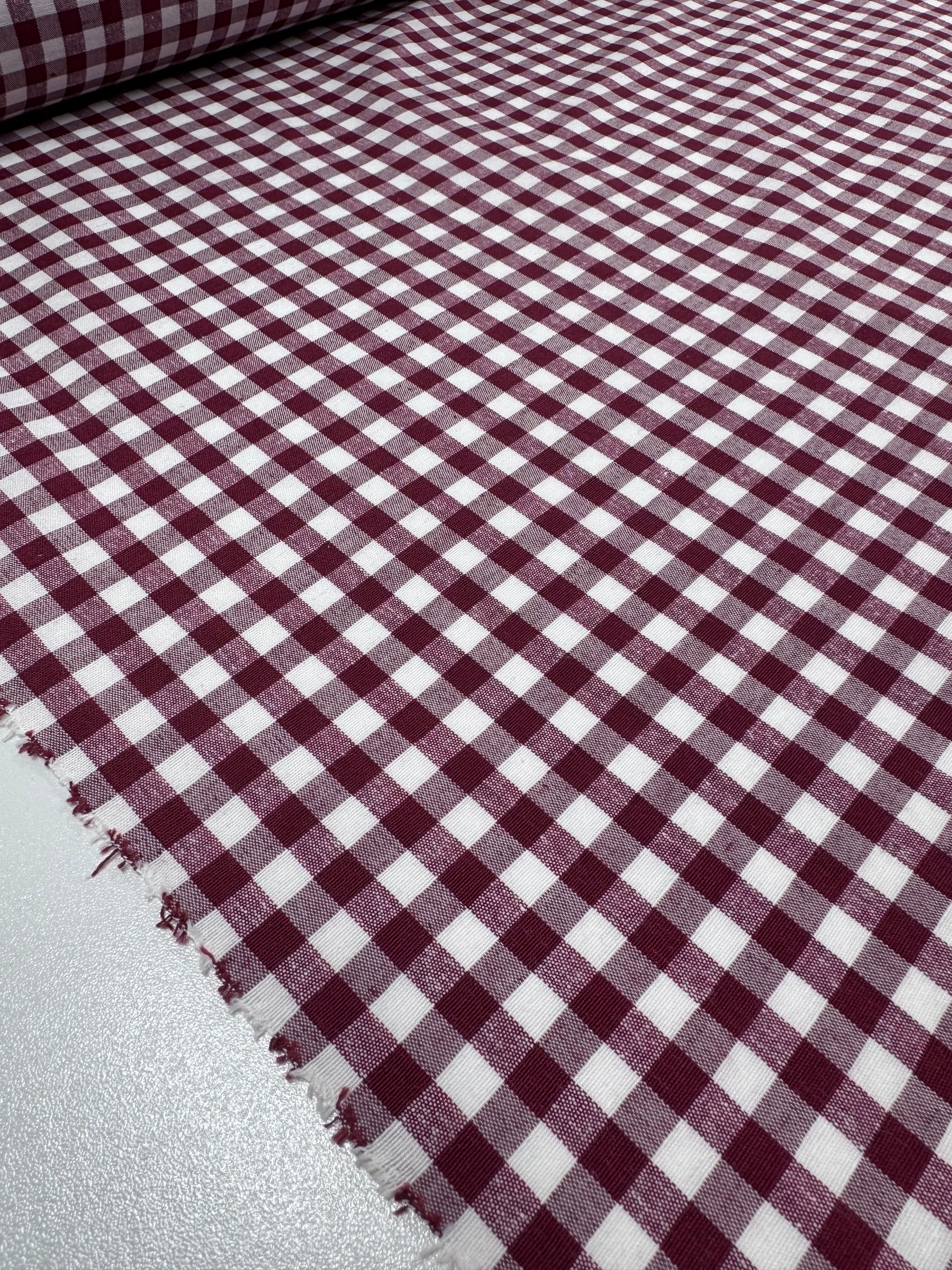 Linen Blend - Syrah & White  - 150cm