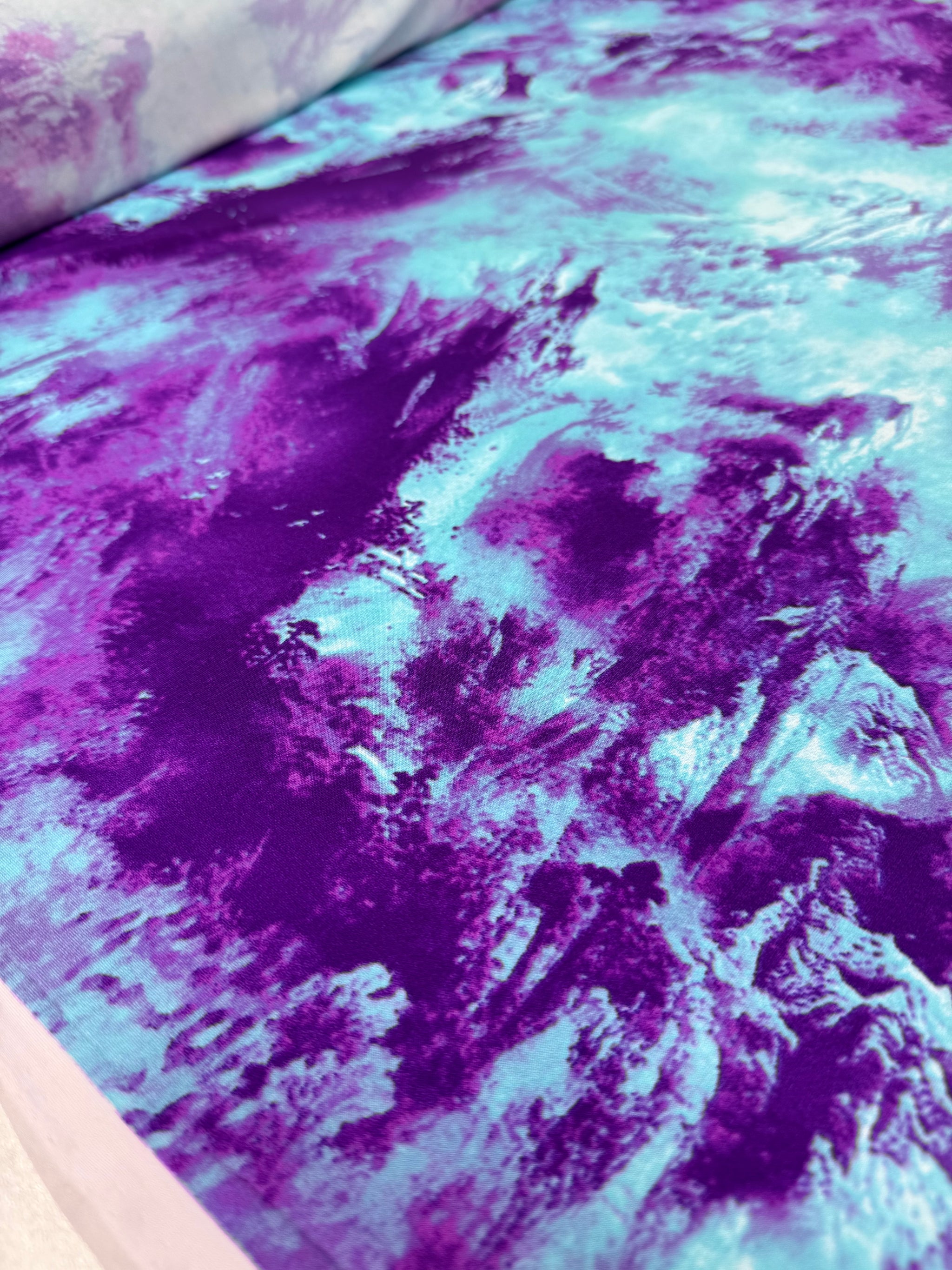 Designer  Lycra - Amethyst Mist - 150cm
