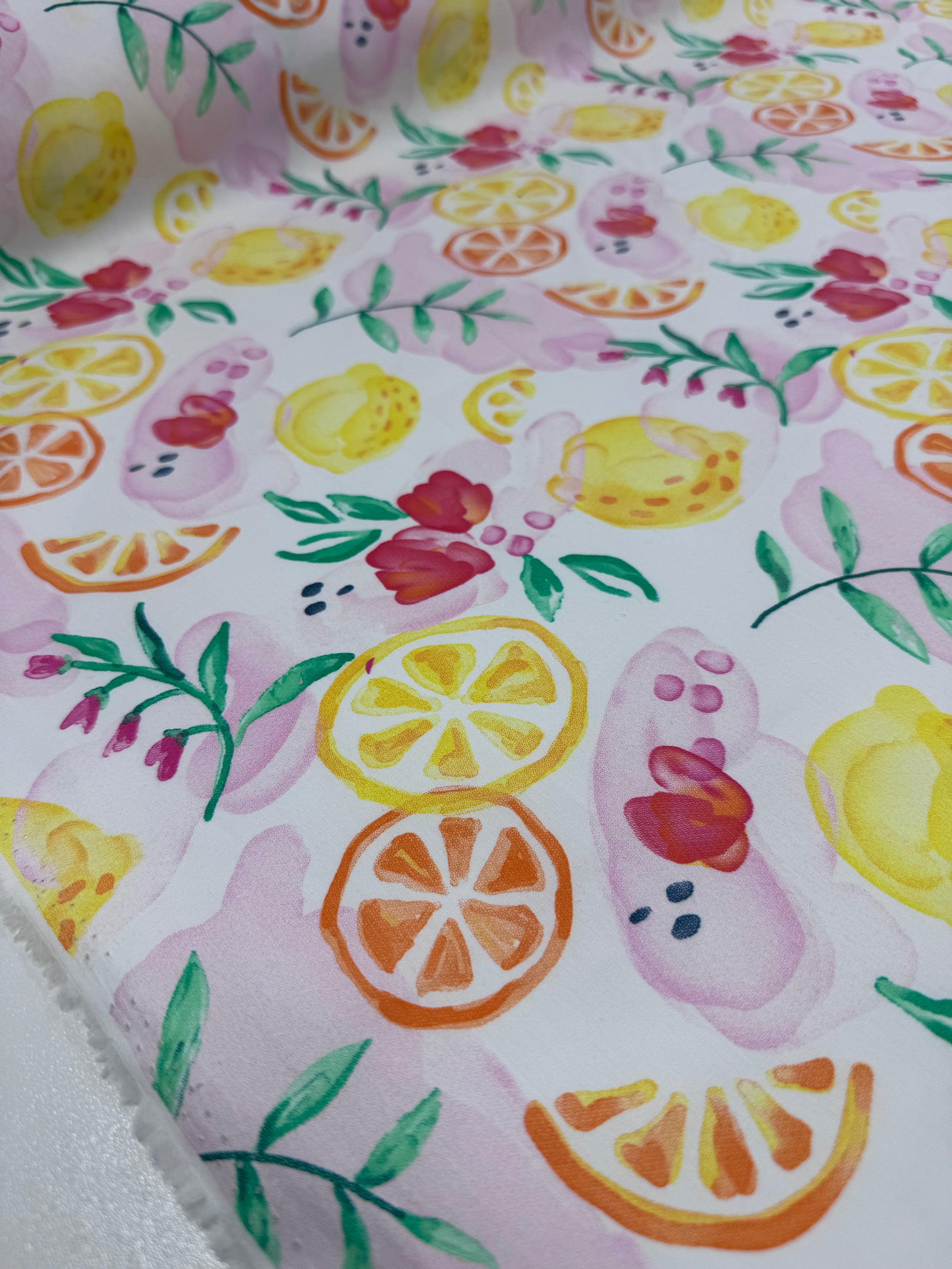 Printed Cotton - Pastel Petal - 150cm