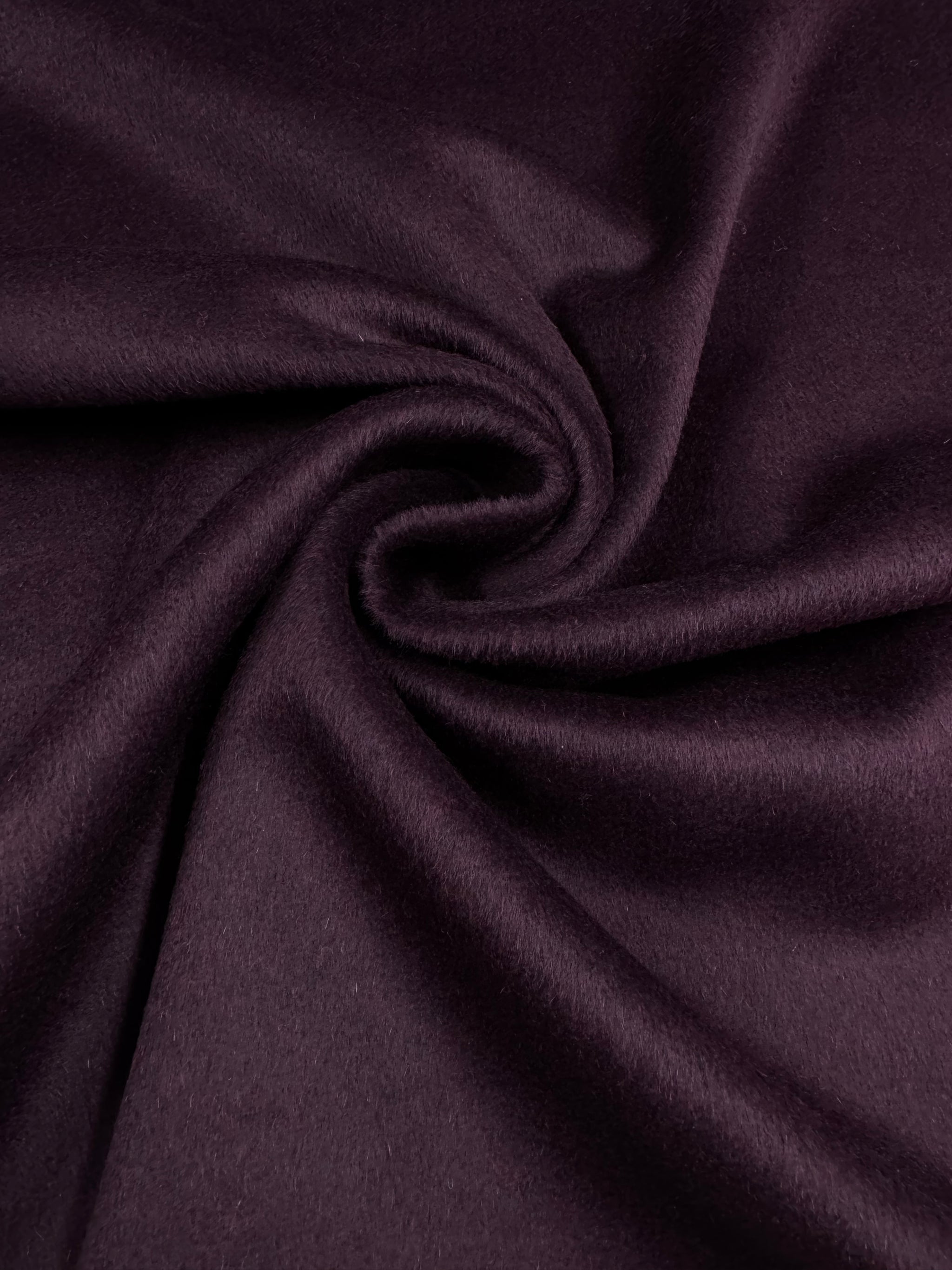 Wool Cashmere - Fig - 150cm