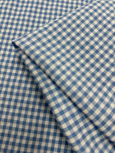 Linen Blend - Midi - Blue - 145cm