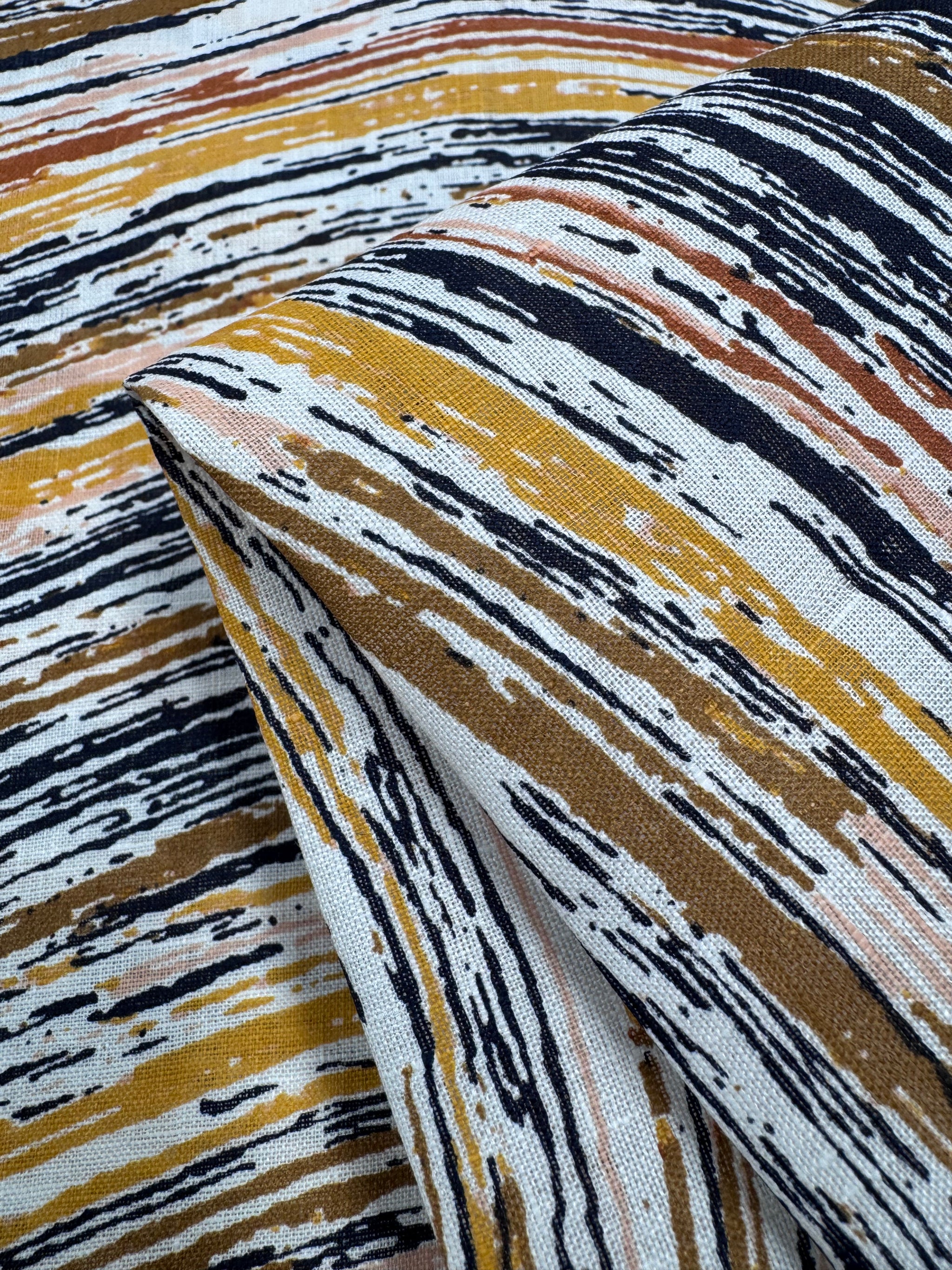 100% Pure Linen - Dune Flow - 140Cm