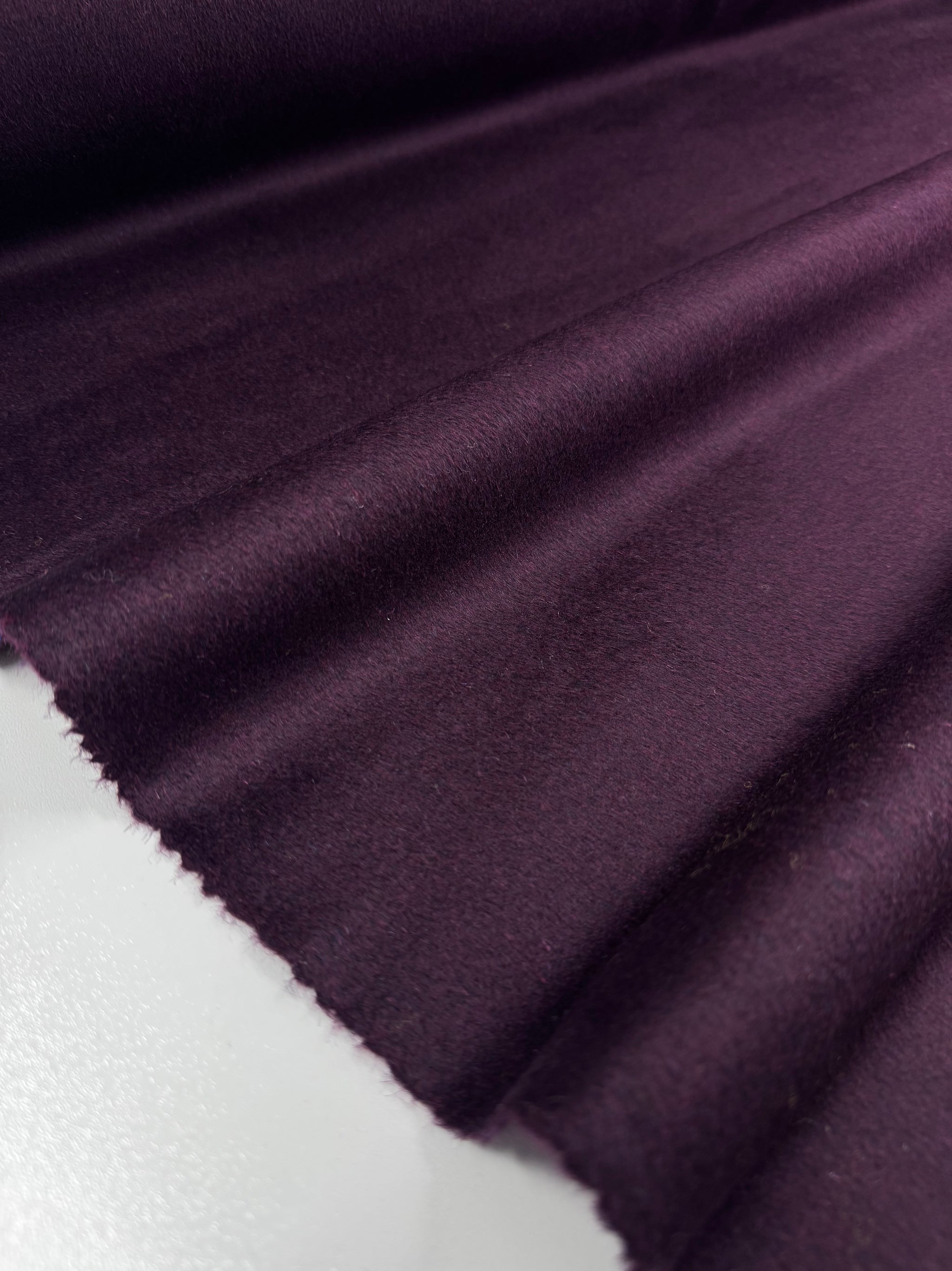 Wool Cashmere - Fig - 150cm