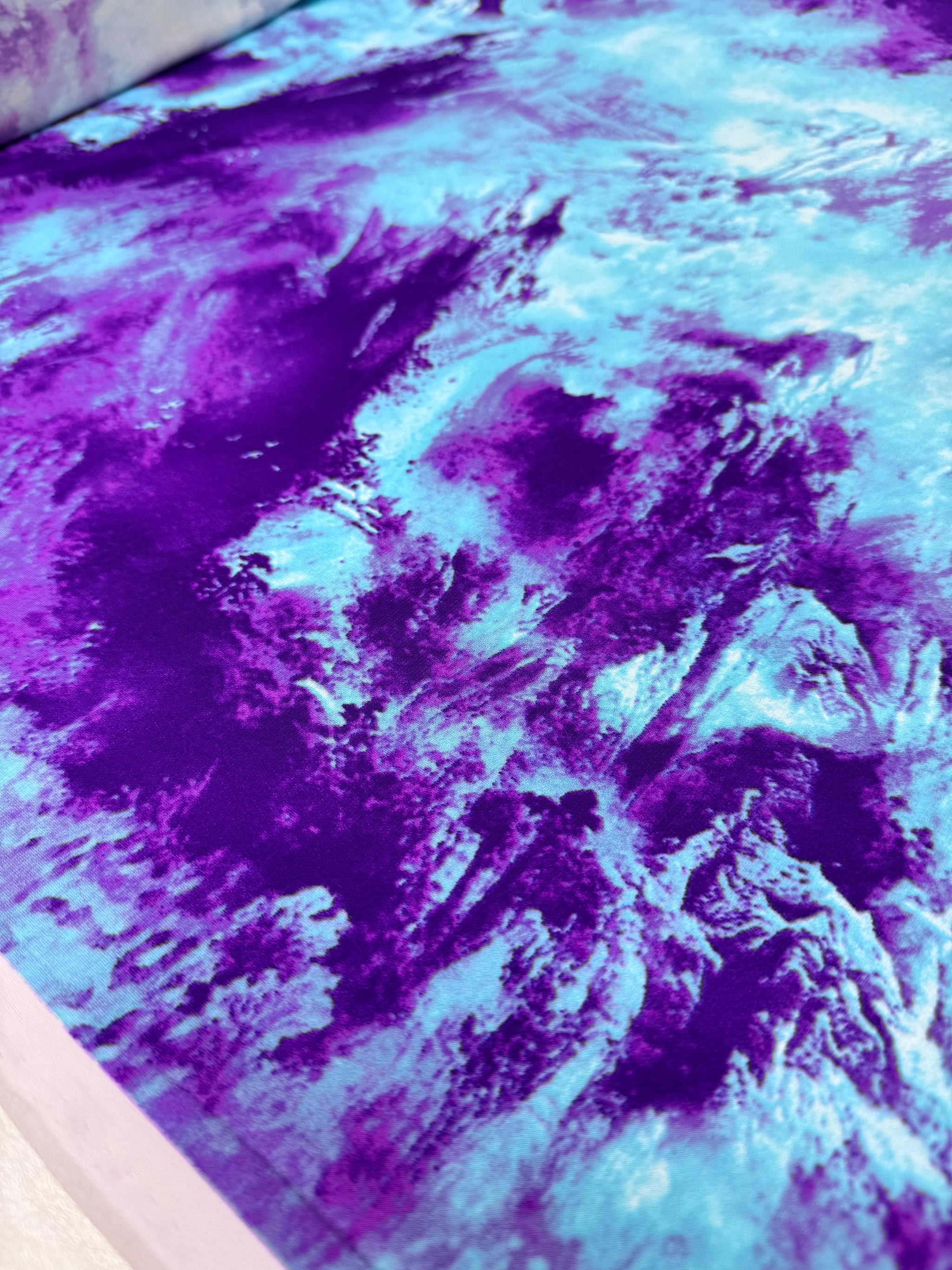 Designer  Lycra - Amethyst Mist - 150cm