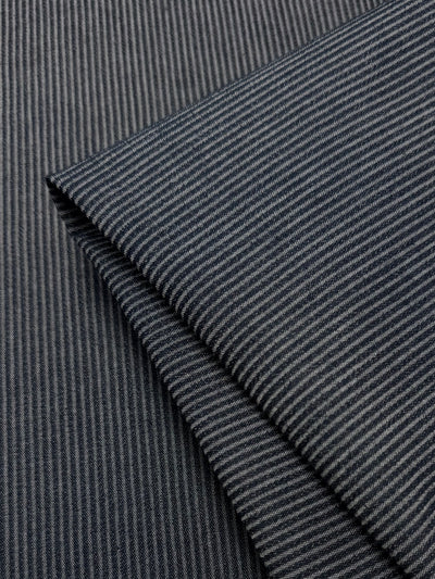 Denim Navy - Stripes- 130cm