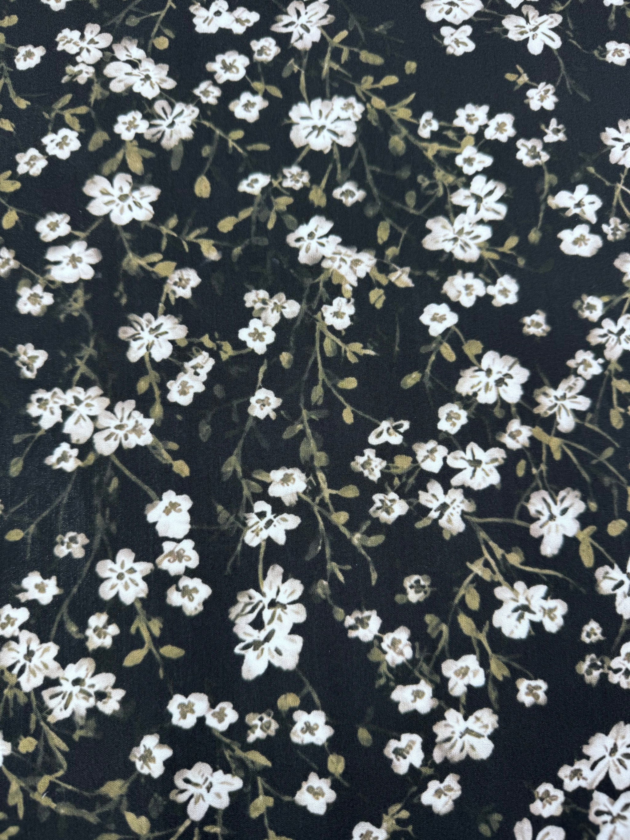 Silkyfall rayon - Starlight Ditsy - 150cm