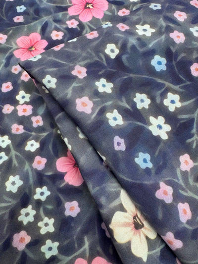 Silkyfall rayon - Nocturne Pink - 150cm