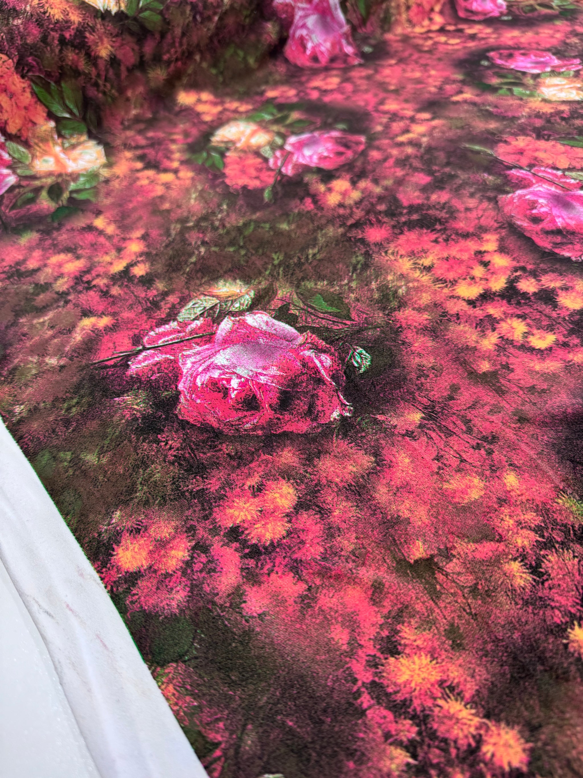 Printed Lycra - Autumn Forest - 152cm