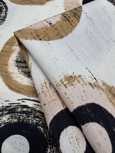 Linen Blend - Desert Rings - 152cm
